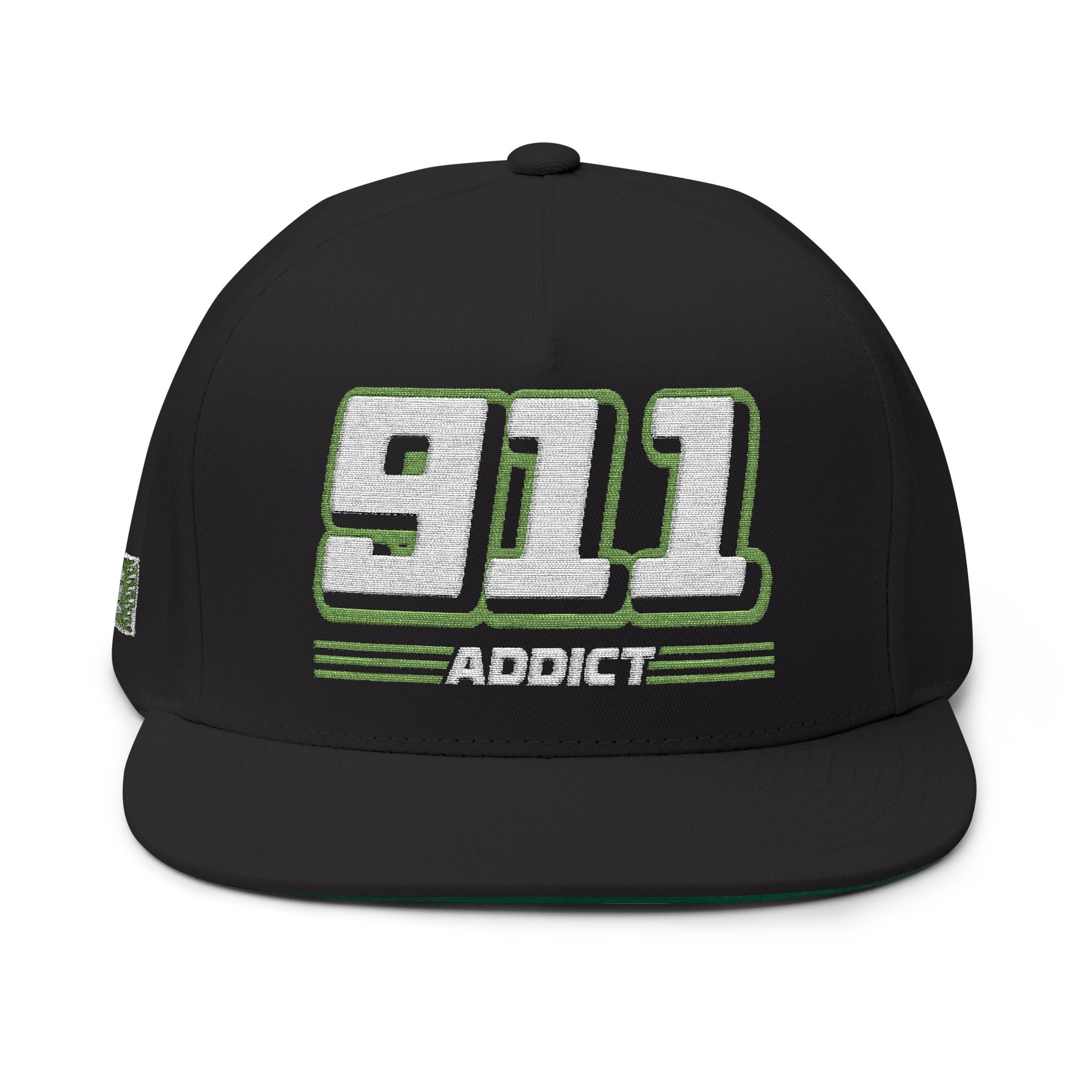911 Addict Flat Bill Hat by ChevauxVapeur | Classic Porsche Cap - ChevauxVapeur