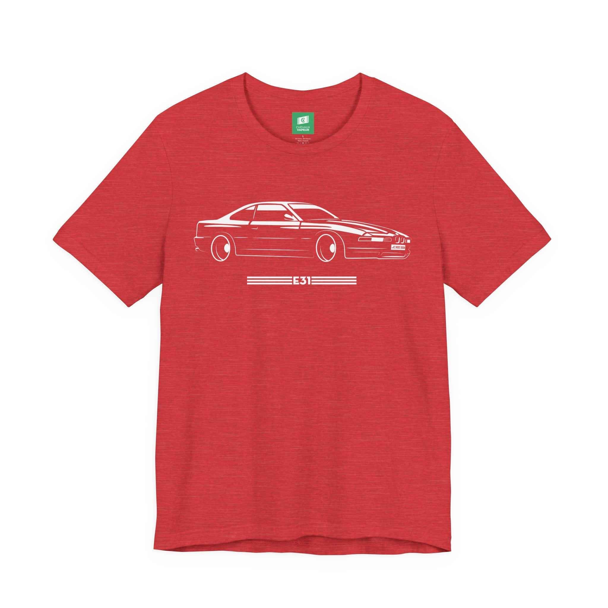 BMW E31 T-Shirt - Classic 8 Series Retro Tee