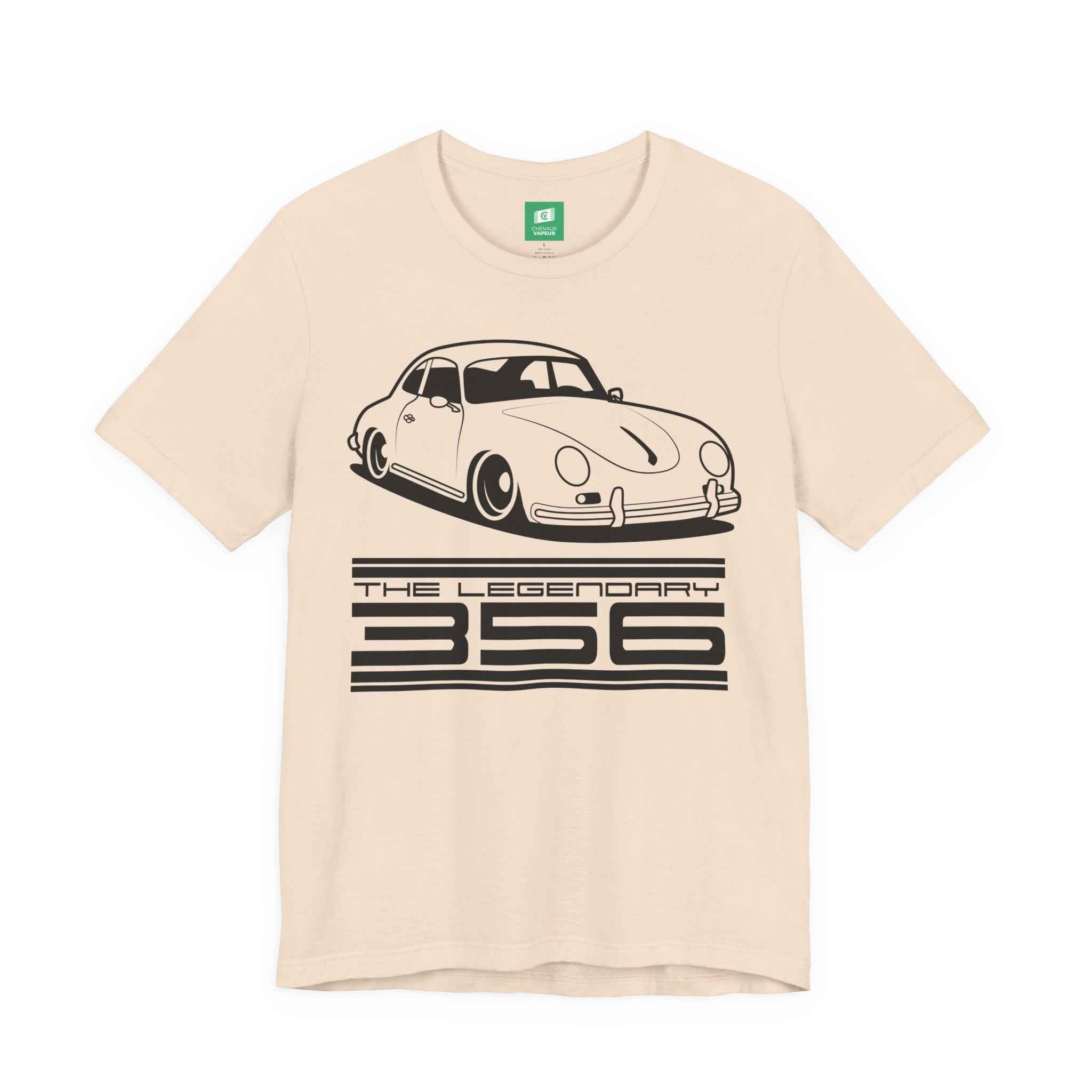 Porsche 356 T-Shirt - Legends Never Die - Classic Aircooled Porsche Tee