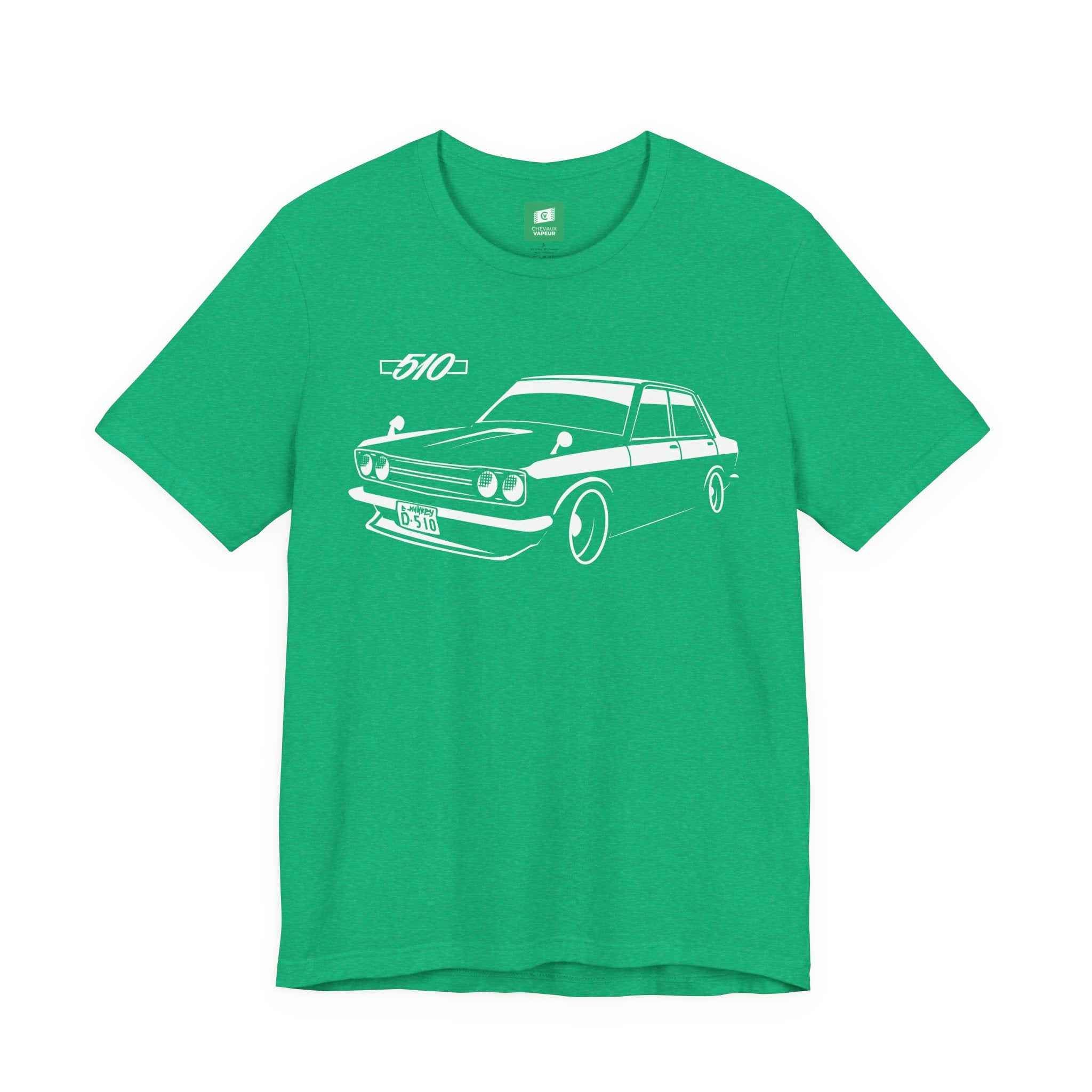 Datsun 510 T-Shirt - Retro JDM Car Tee for Classic Nissan Fans