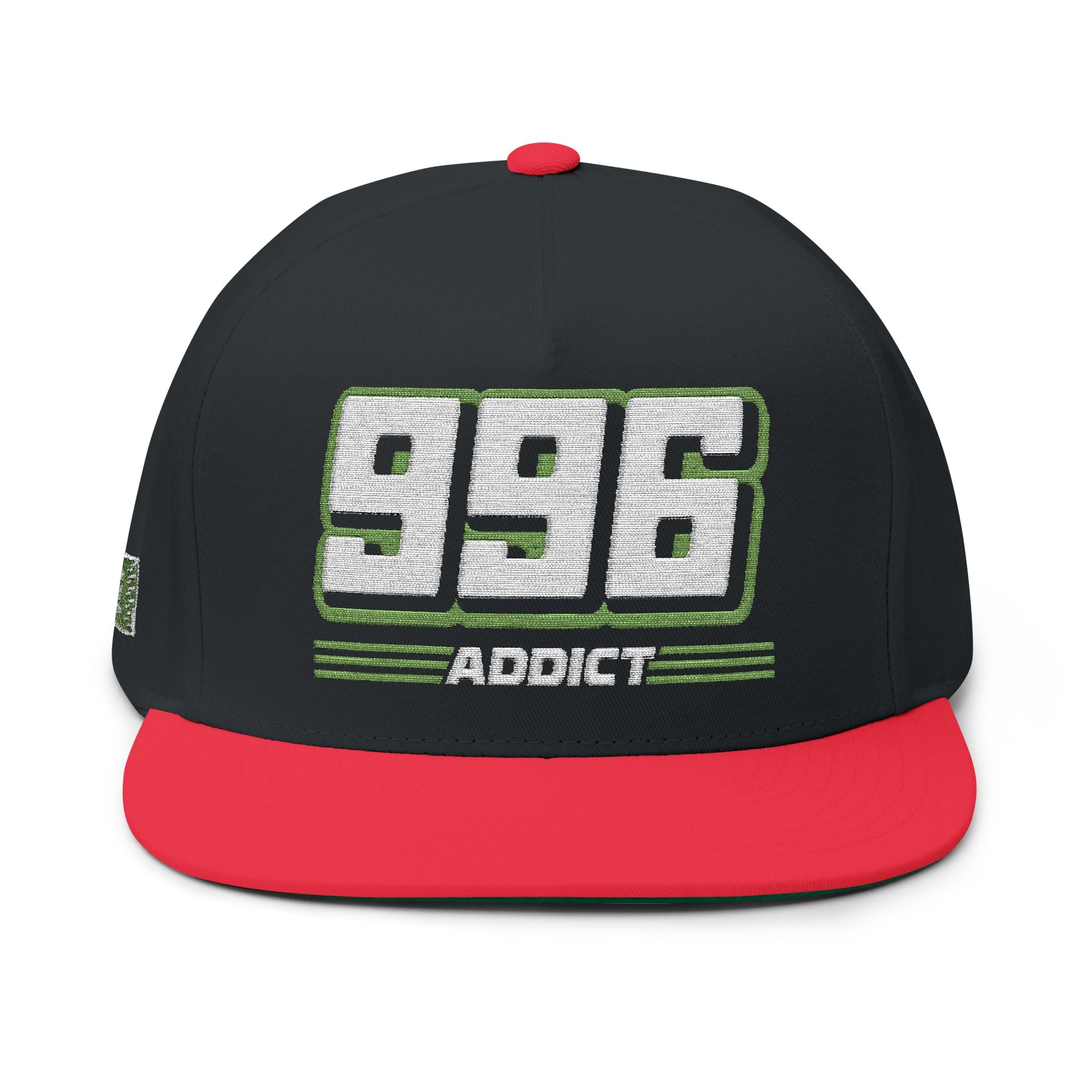 996 Addict Flat Bill Hat by ChevauxVapeur | Classic Porsche Cap - ChevauxVapeur