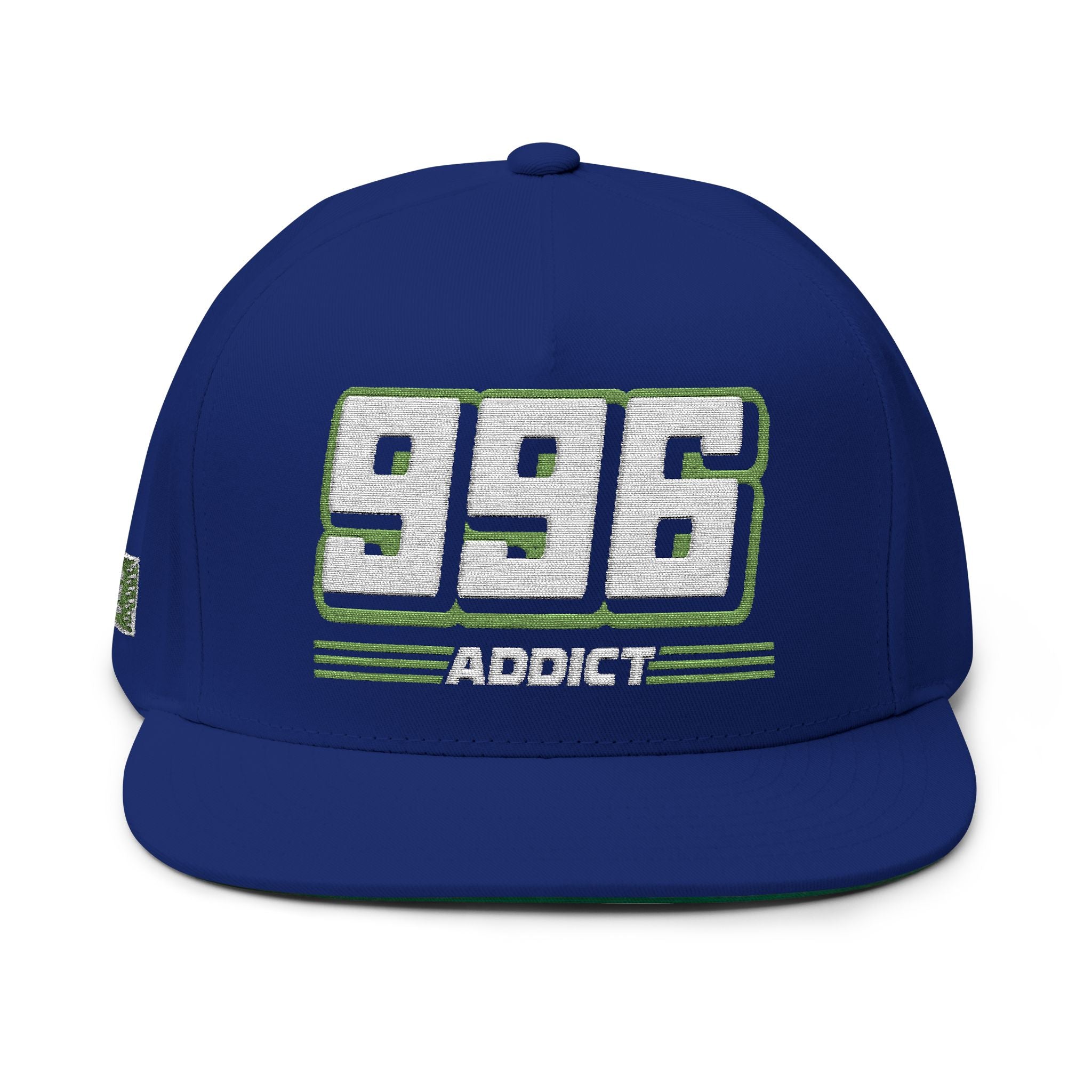 996 Addict Flat Bill Hat by ChevauxVapeur | Classic Porsche Cap - ChevauxVapeur