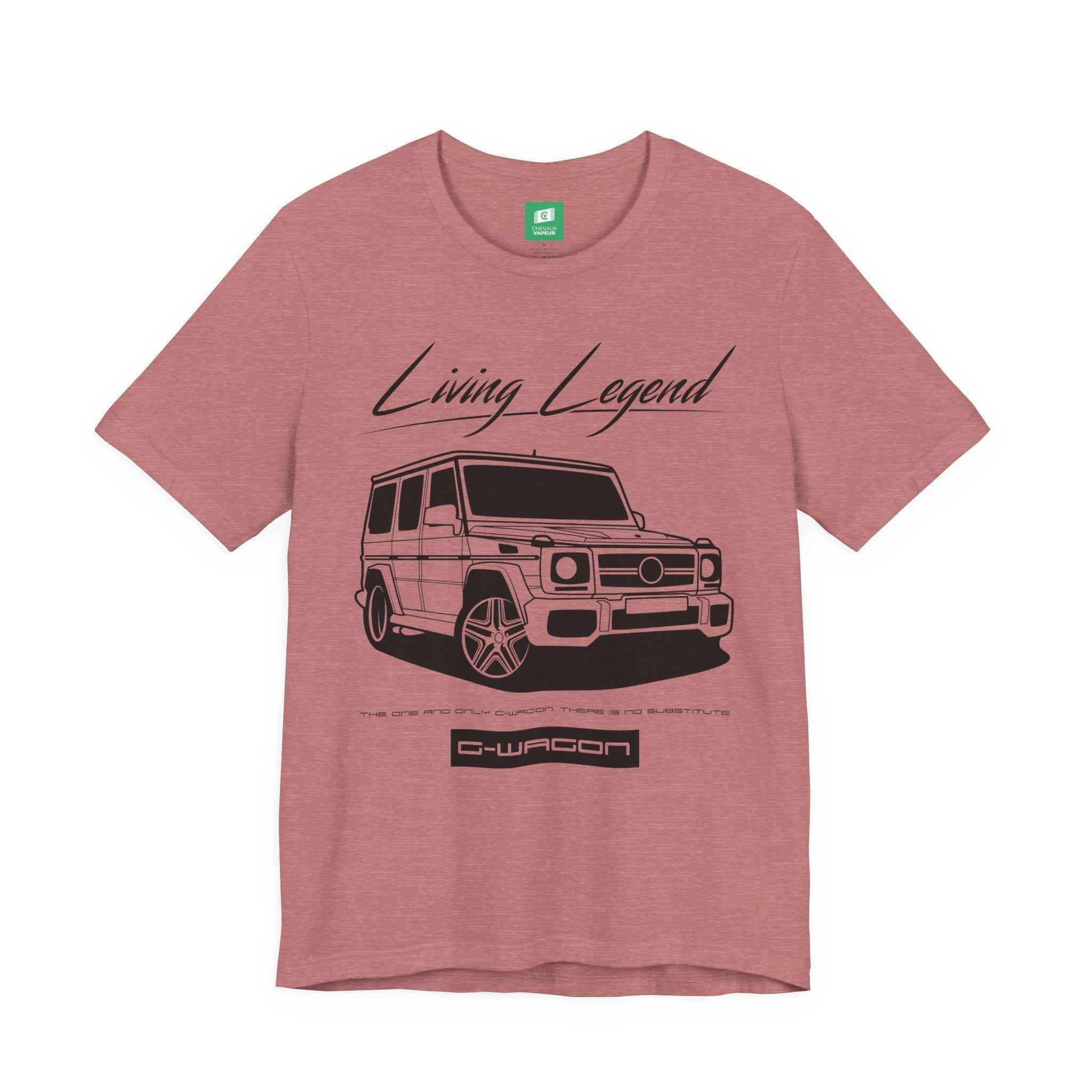 G-Wagon T-Shirt Legends Never Die - Classic Mercedes G-Class Tee