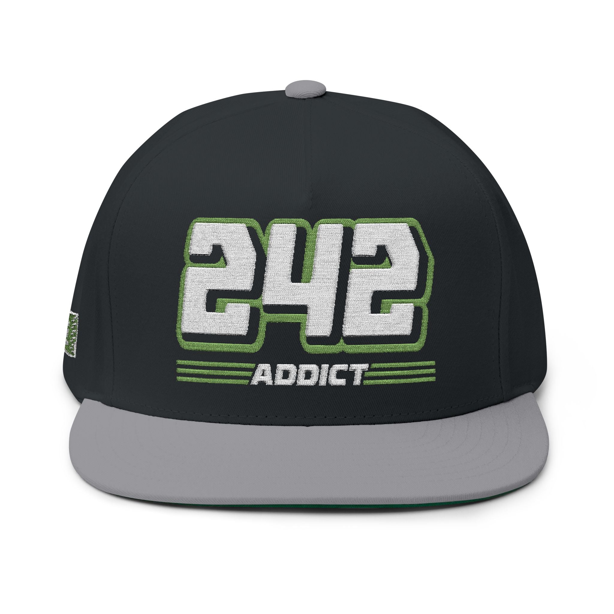 242 Addict Flat Bill Hat by ChevauxVapeur | Classic Volvo Cap - ChevauxVapeur