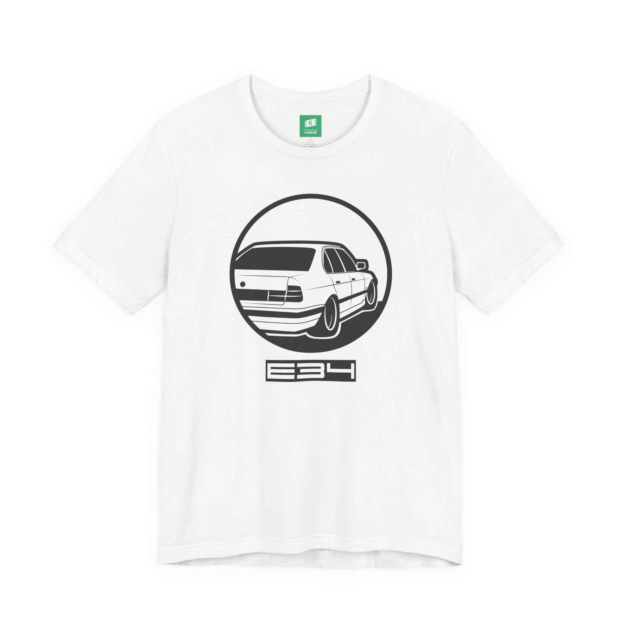 BMW E34 M5 Classic Tee | Vintage M Power Legendary Sedan Shirt