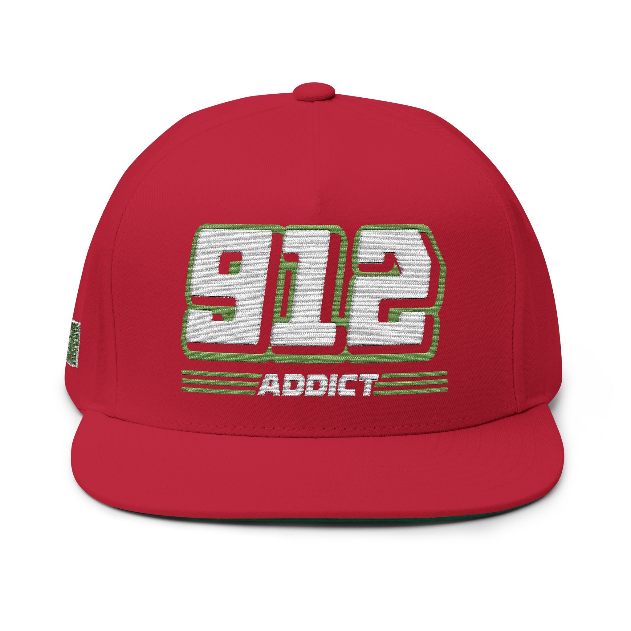912 Addict Flat Bill Hat by ChevauxVapeur | Classic Porsche Cap - ChevauxVapeur