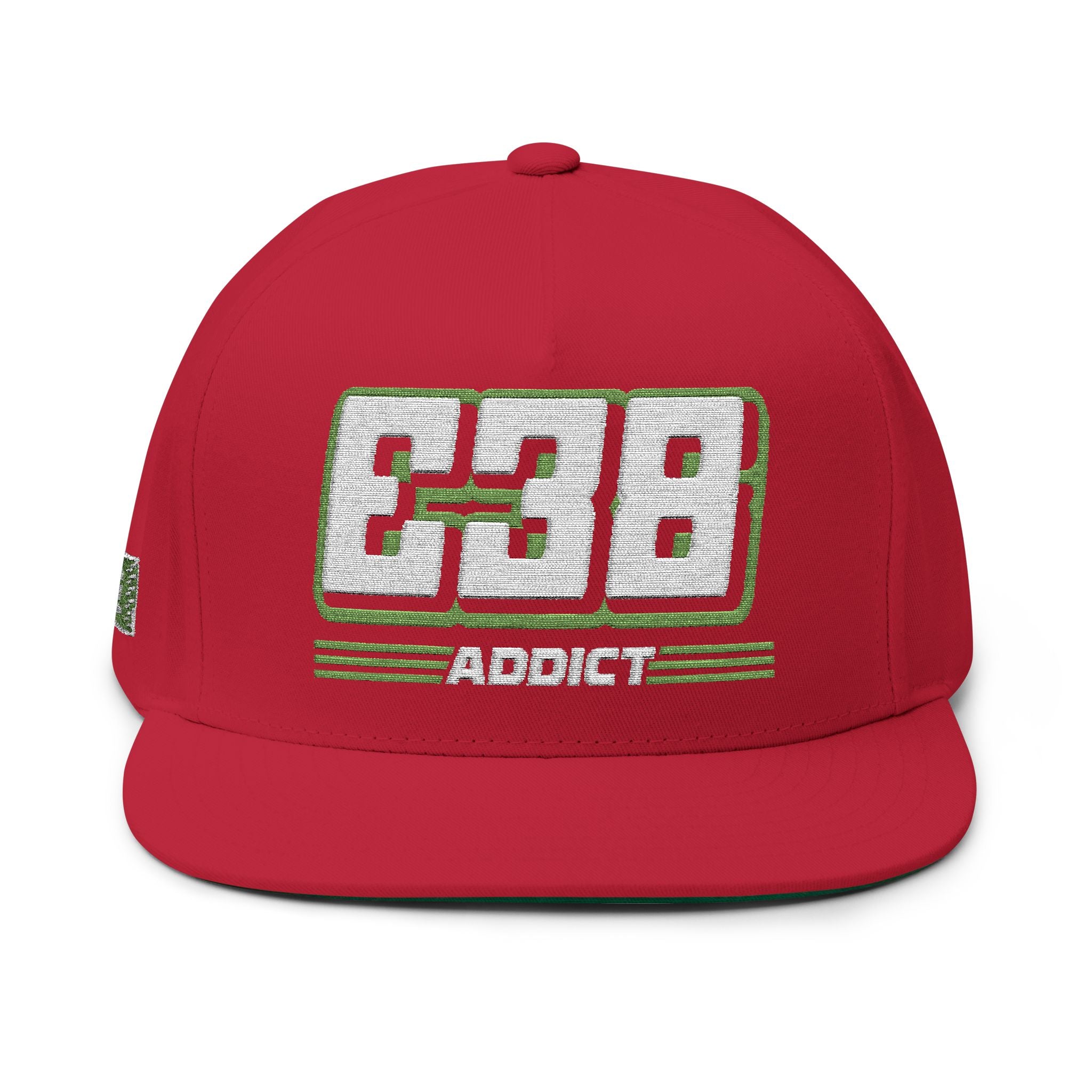 E38 Addict Flat Bill Hat by ChevauxVapeur | Classic BMW Cap - ChevauxVapeur
