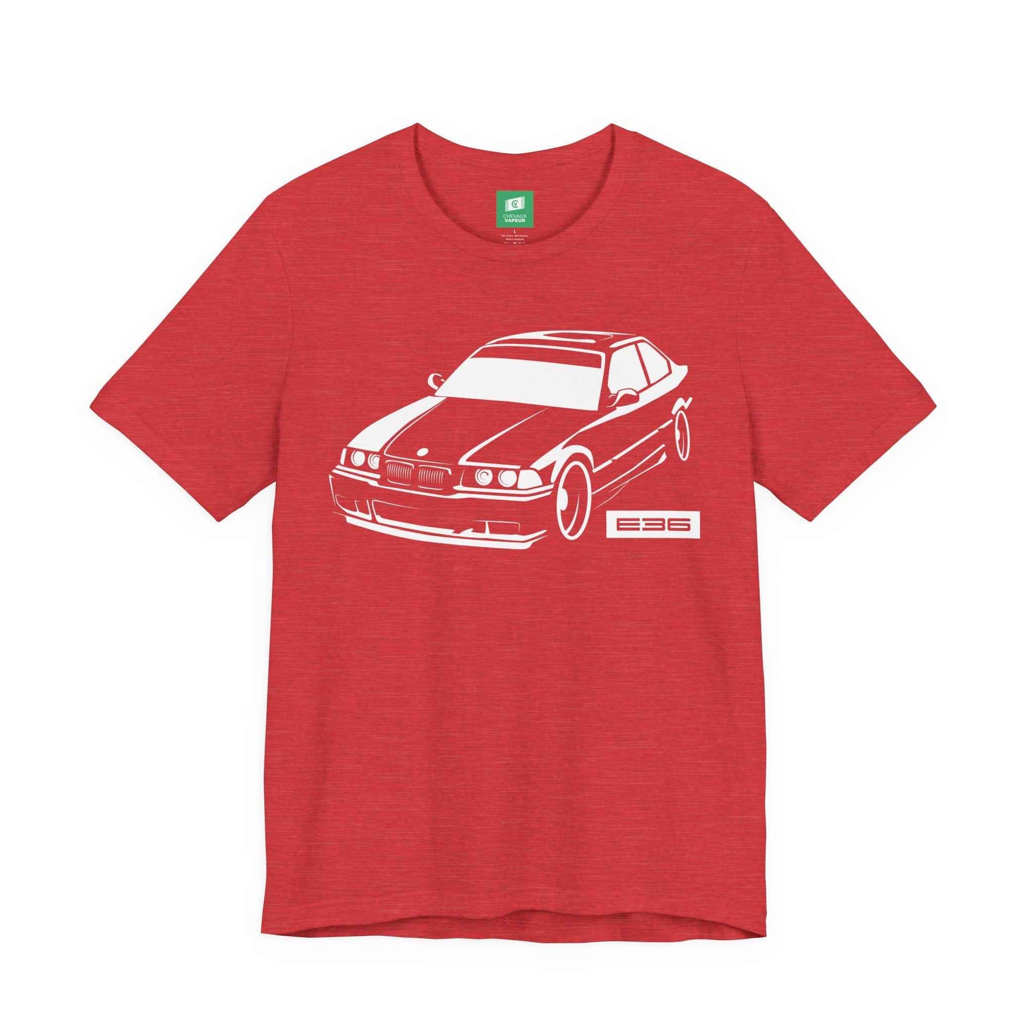 BMW E36 T-Shirt - Retro 3 Series Classic Car Tee