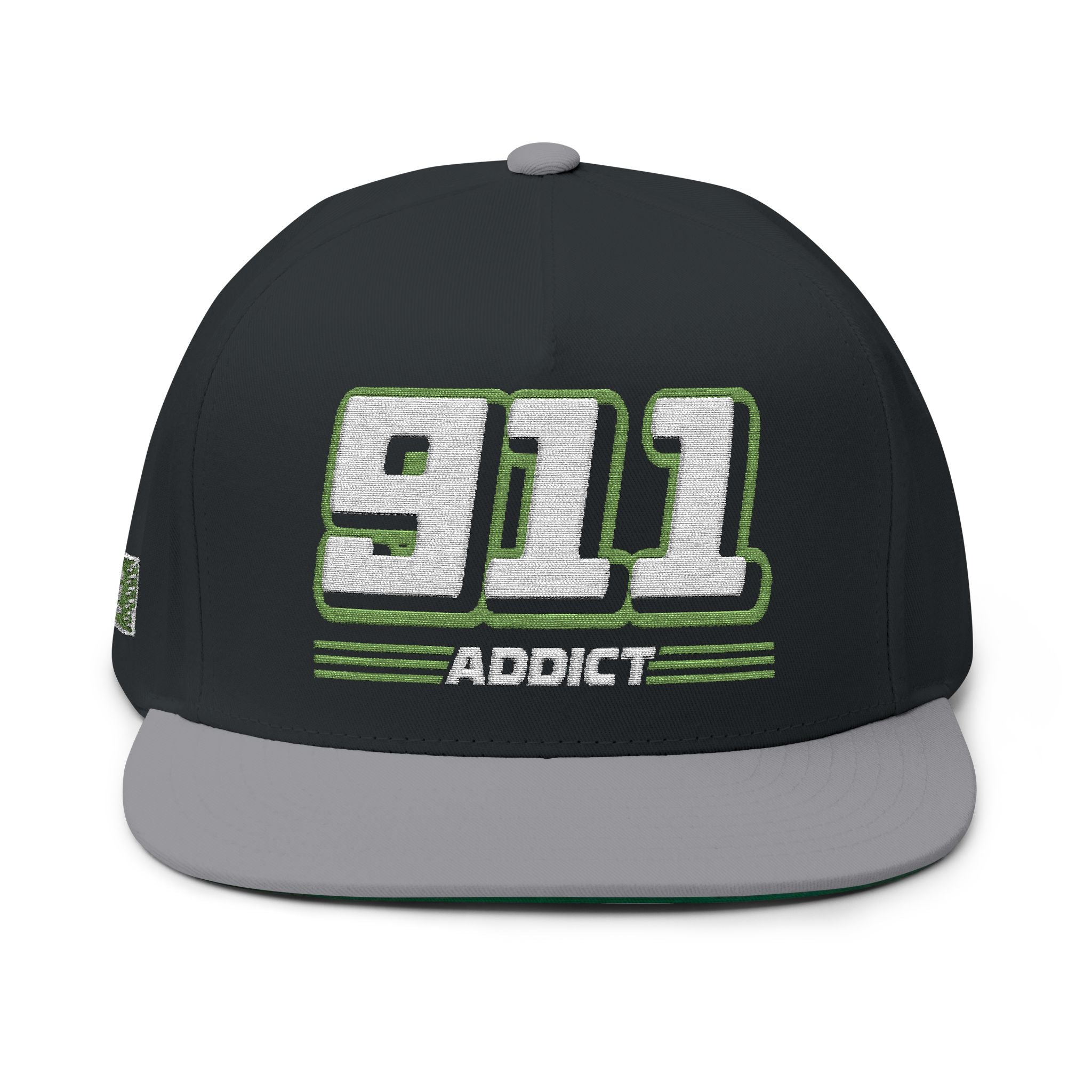 911 Addict Flat Bill Hat by ChevauxVapeur | Classic Porsche Cap - ChevauxVapeur