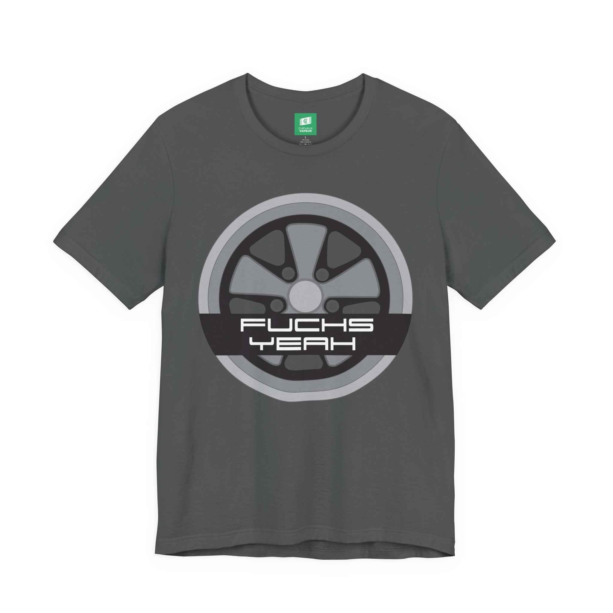 Fuchs Yeah T-Shirt - Porsche Fuchs Wheel Tee