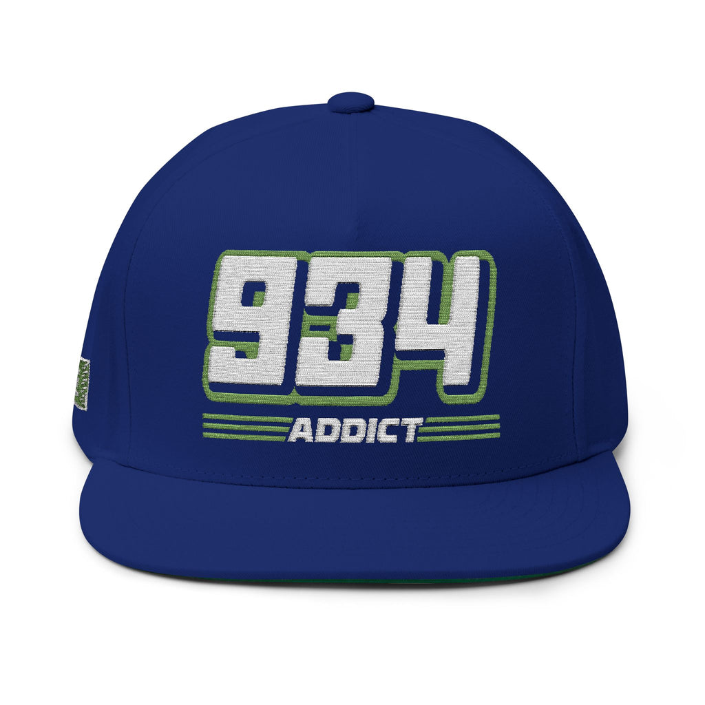 934 Addict Flat Bill Hat by ChevauxVapeur | Classic Porsche Cap - ChevauxVapeur
