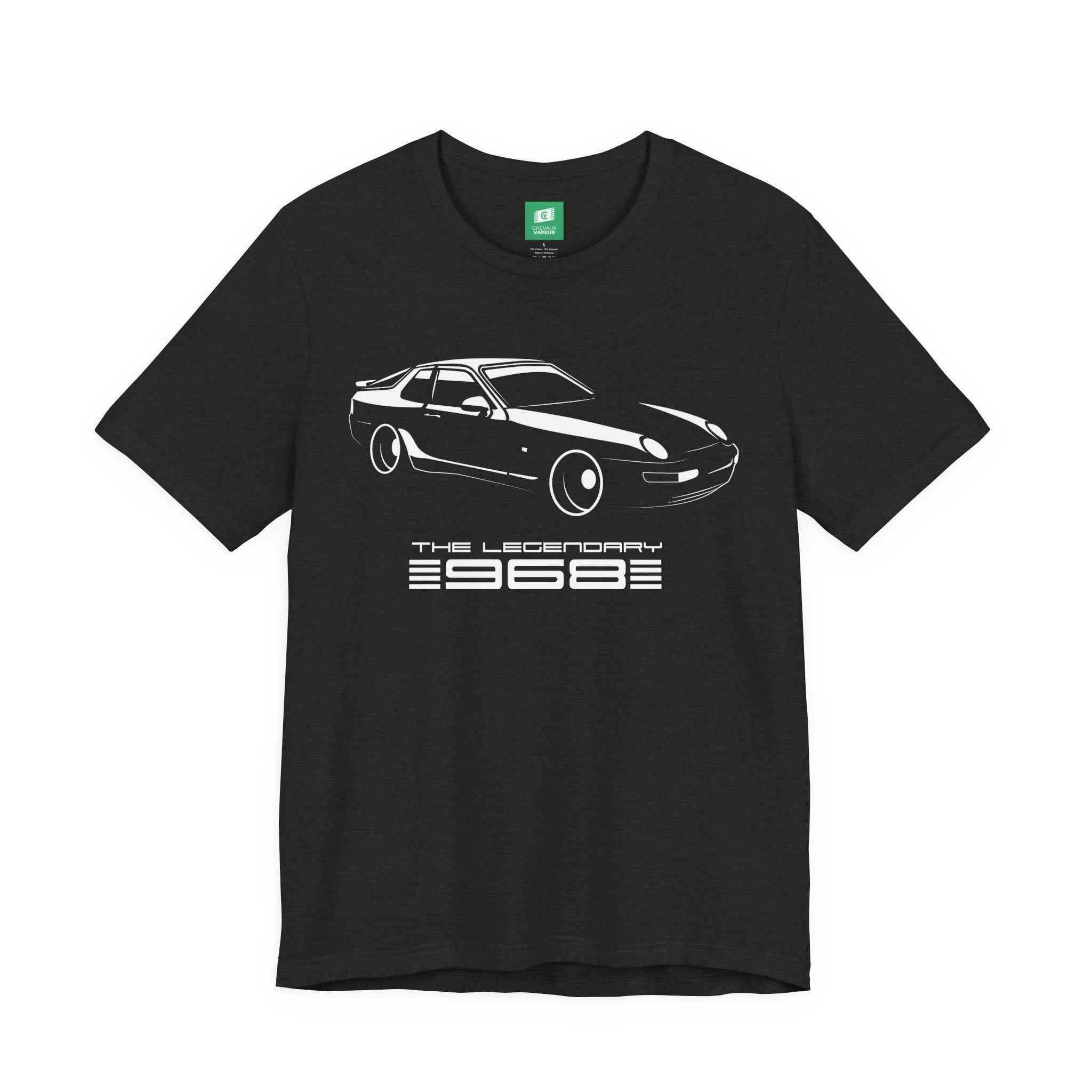 Porsche 968 T-Shirt - Legends Never Die - Vintage Classic Car Tee