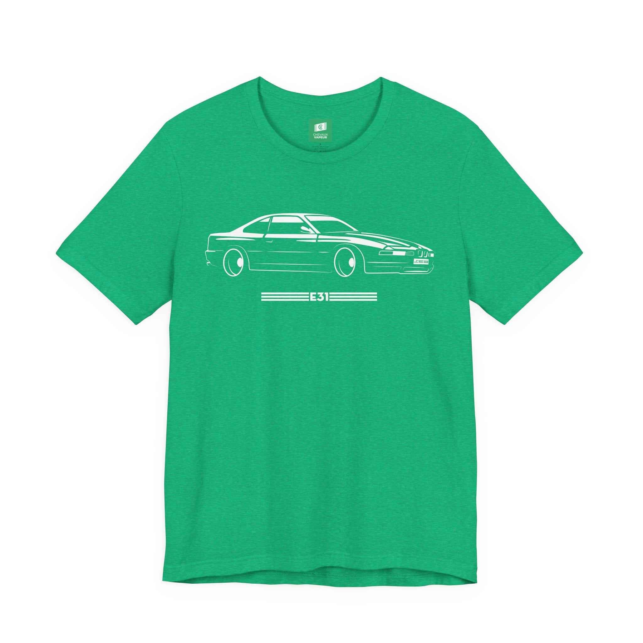 BMW E31 T-Shirt - Classic 8 Series Retro Tee