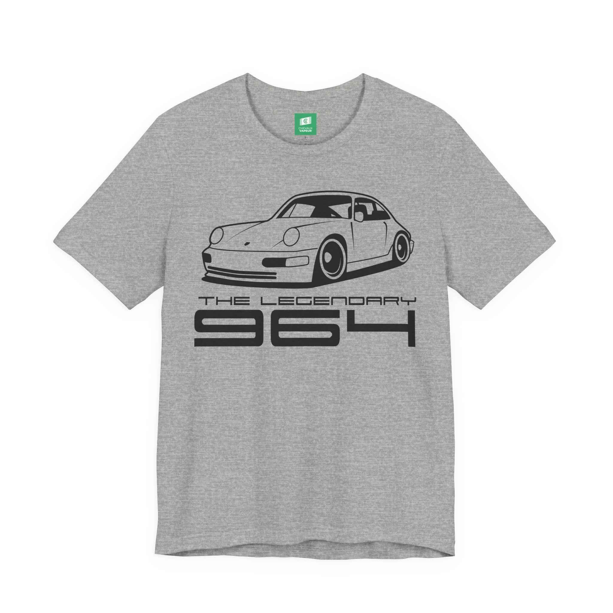 Porsche 964 T-Shirt - Legends Never Die - Aircooled Classic Car Tee