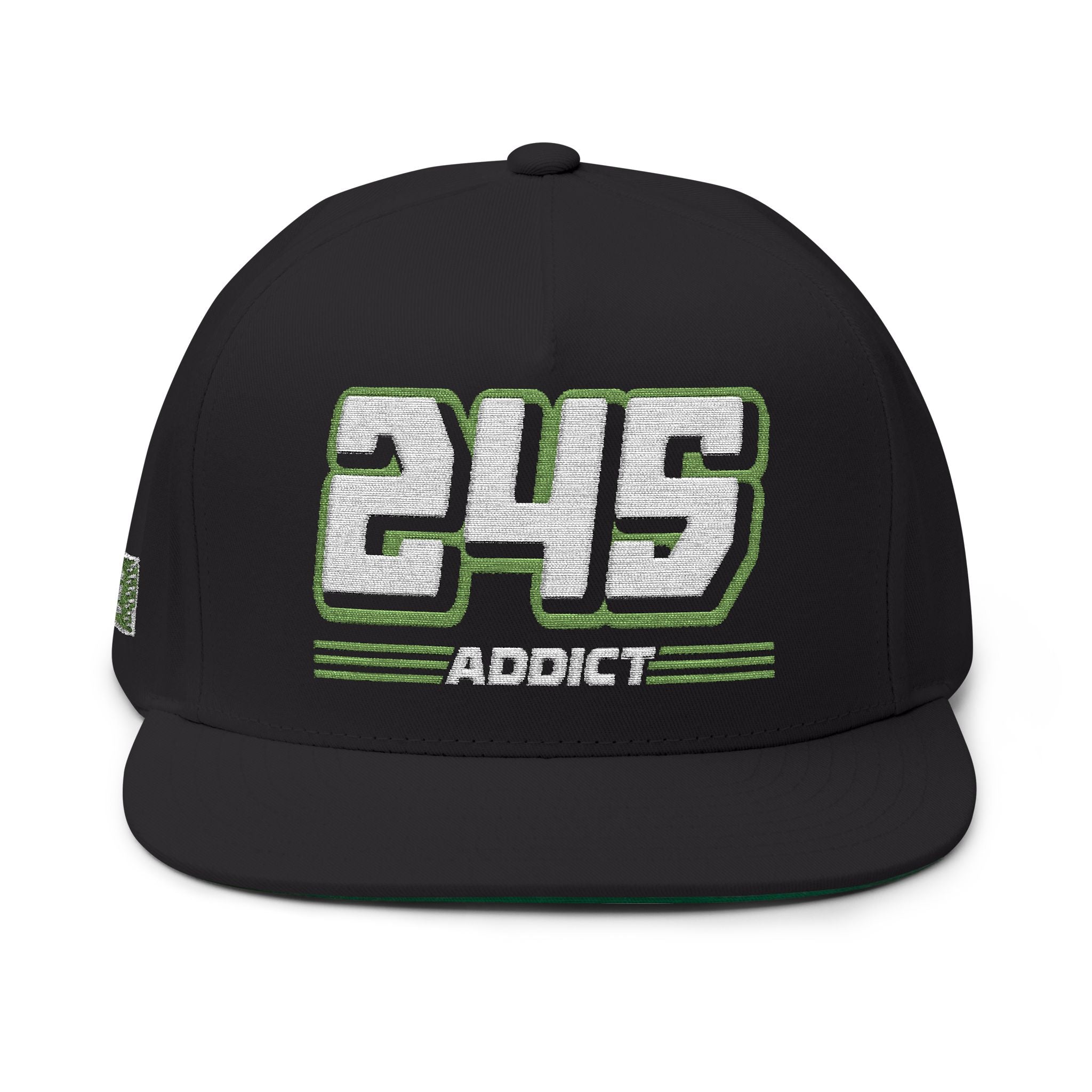 245 Addict Flat Bill Hat by ChevauxVapeur | Classic Volvo Cap - ChevauxVapeur