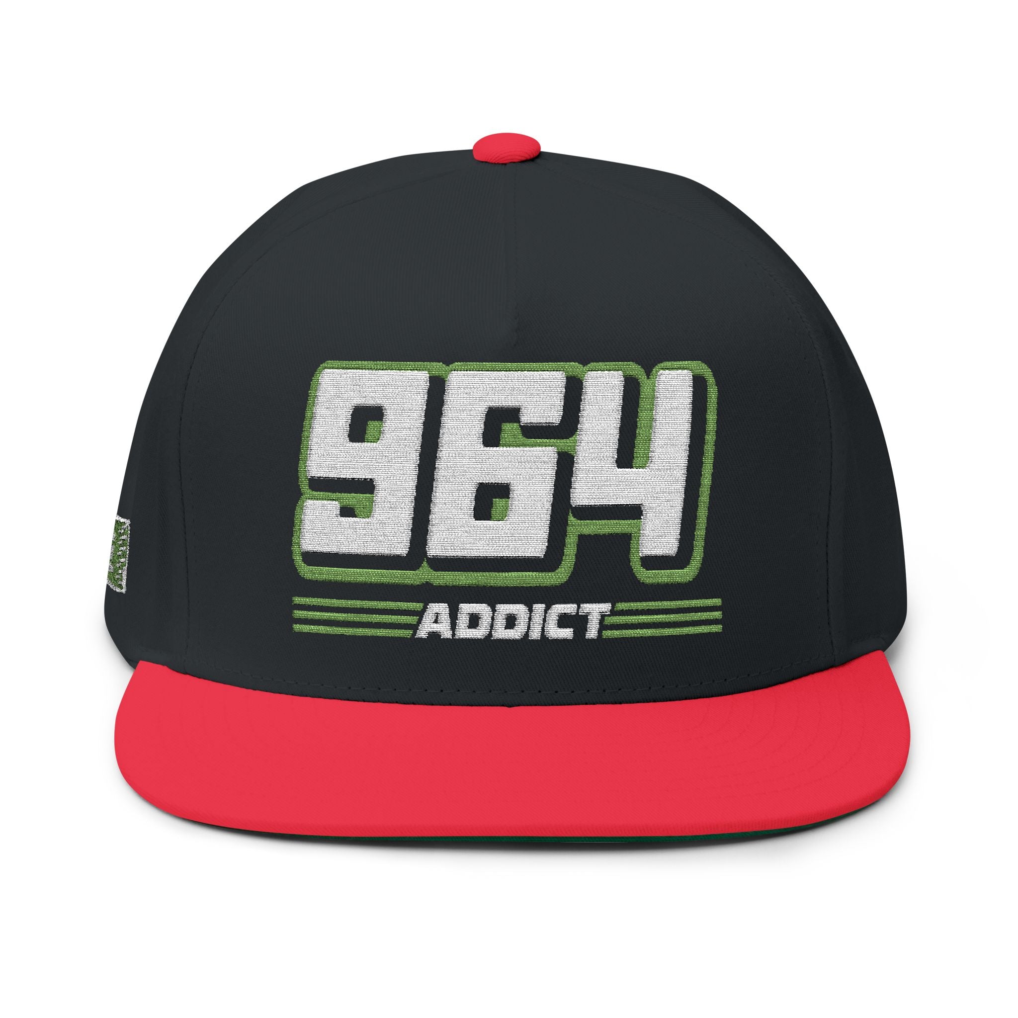 964 Addict Flat Bill Hat by ChevauxVapeur | Classic Porsche Cap - ChevauxVapeur