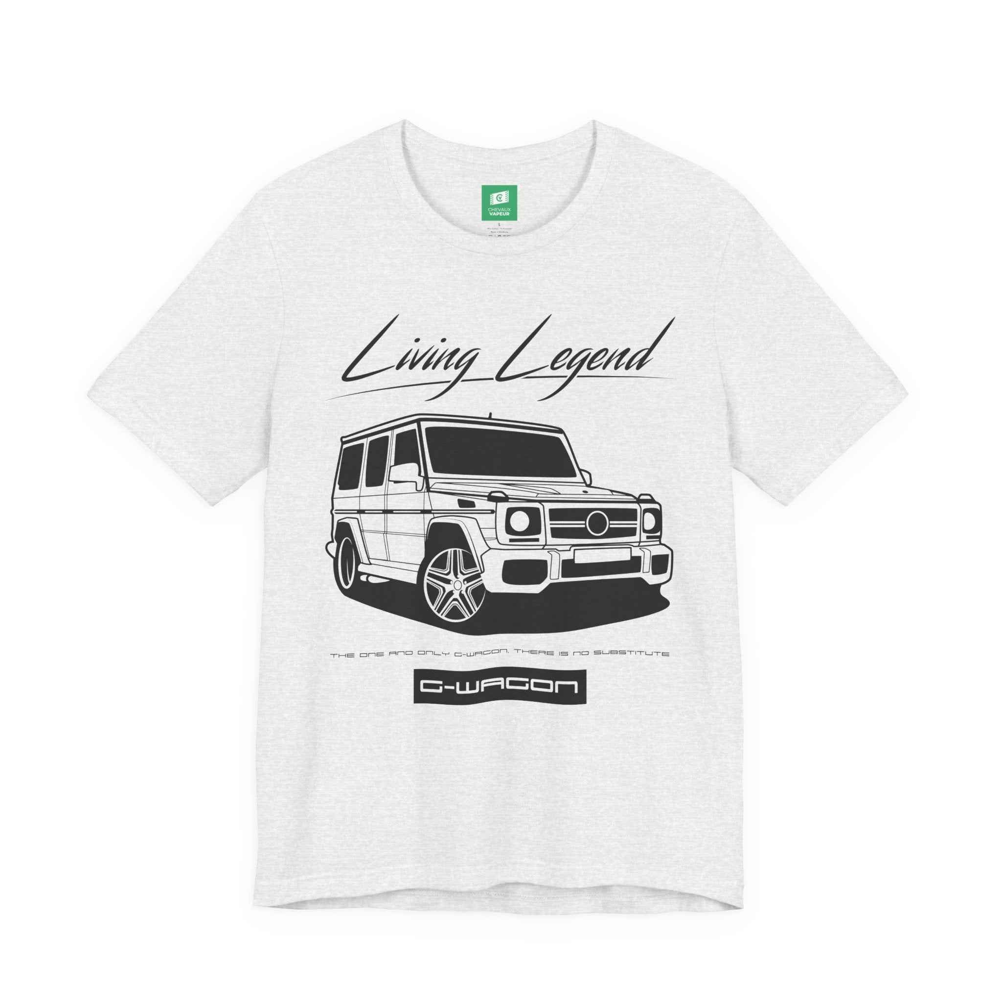 G-Wagon T-Shirt Legends Never Die - Classic Mercedes G-Class Tee