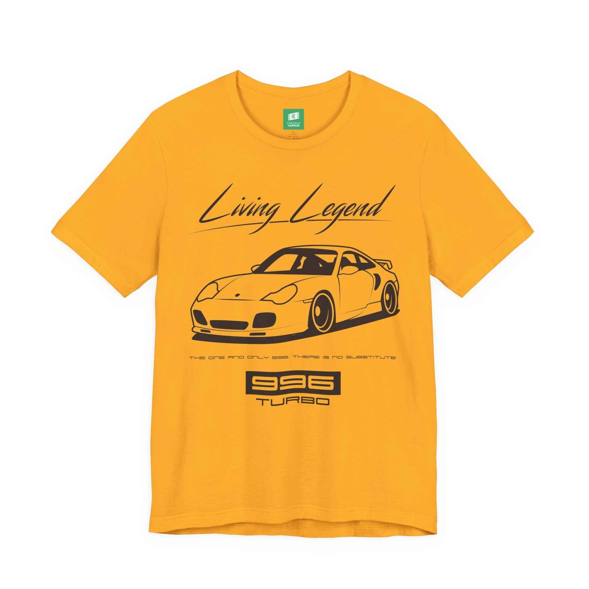 Porsche 996 Turbo T-Shirt - Legends Never Die - Classic 911 Turbo Tee