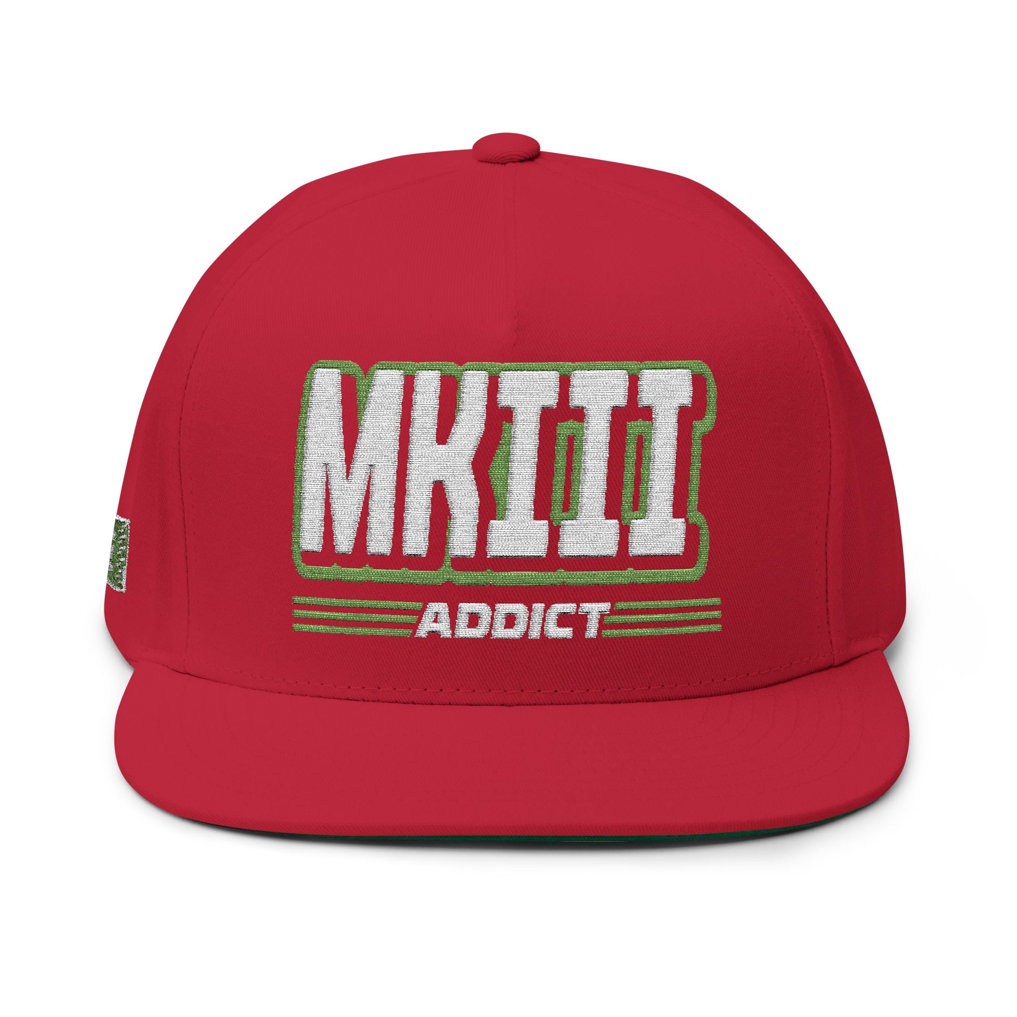 MKIII Addict Flat Bill Hat by ChevauxVapeur | Classic VW Cap - ChevauxVapeur