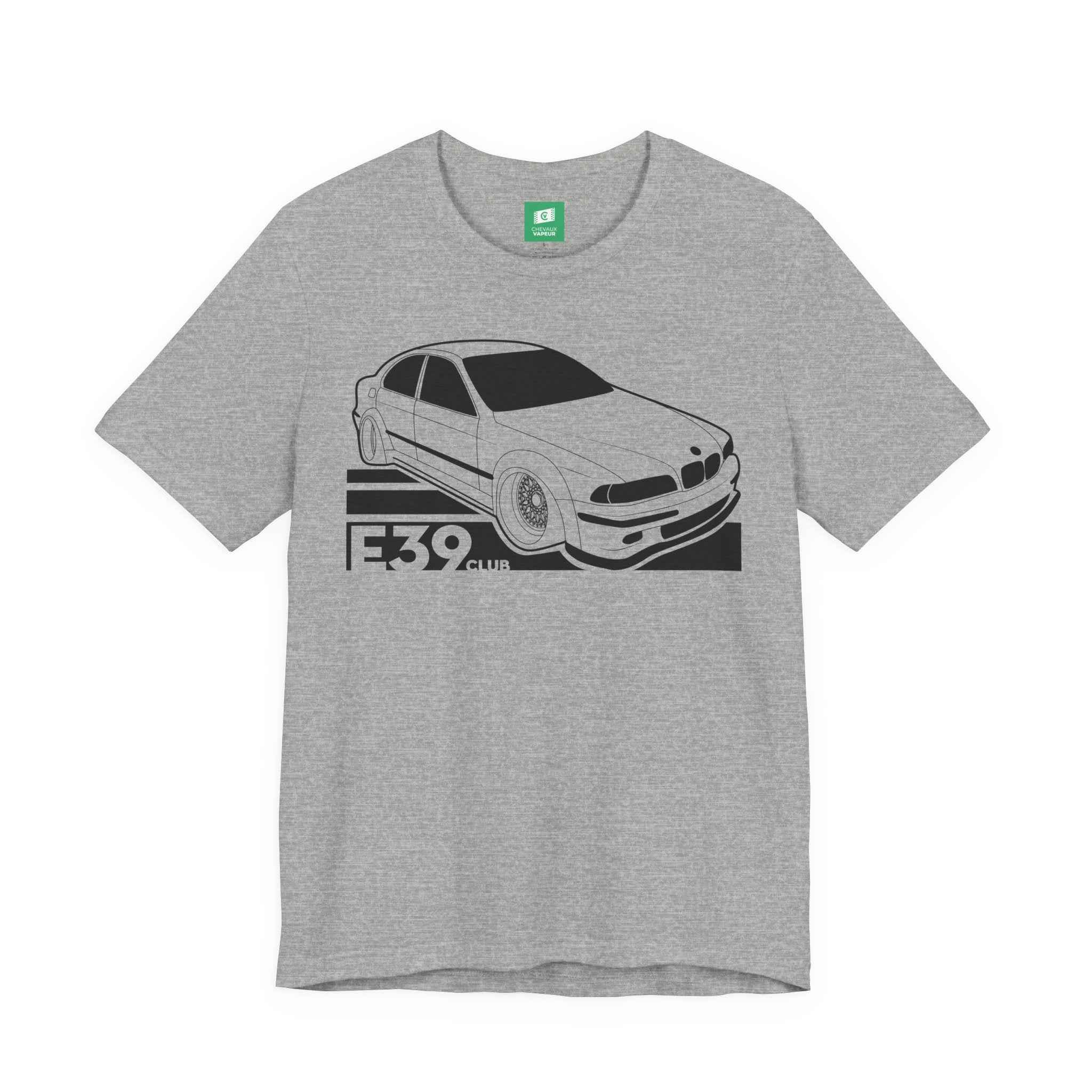 Wide BMW E39 T-Shirt - Classic 5 Series Retro Tee