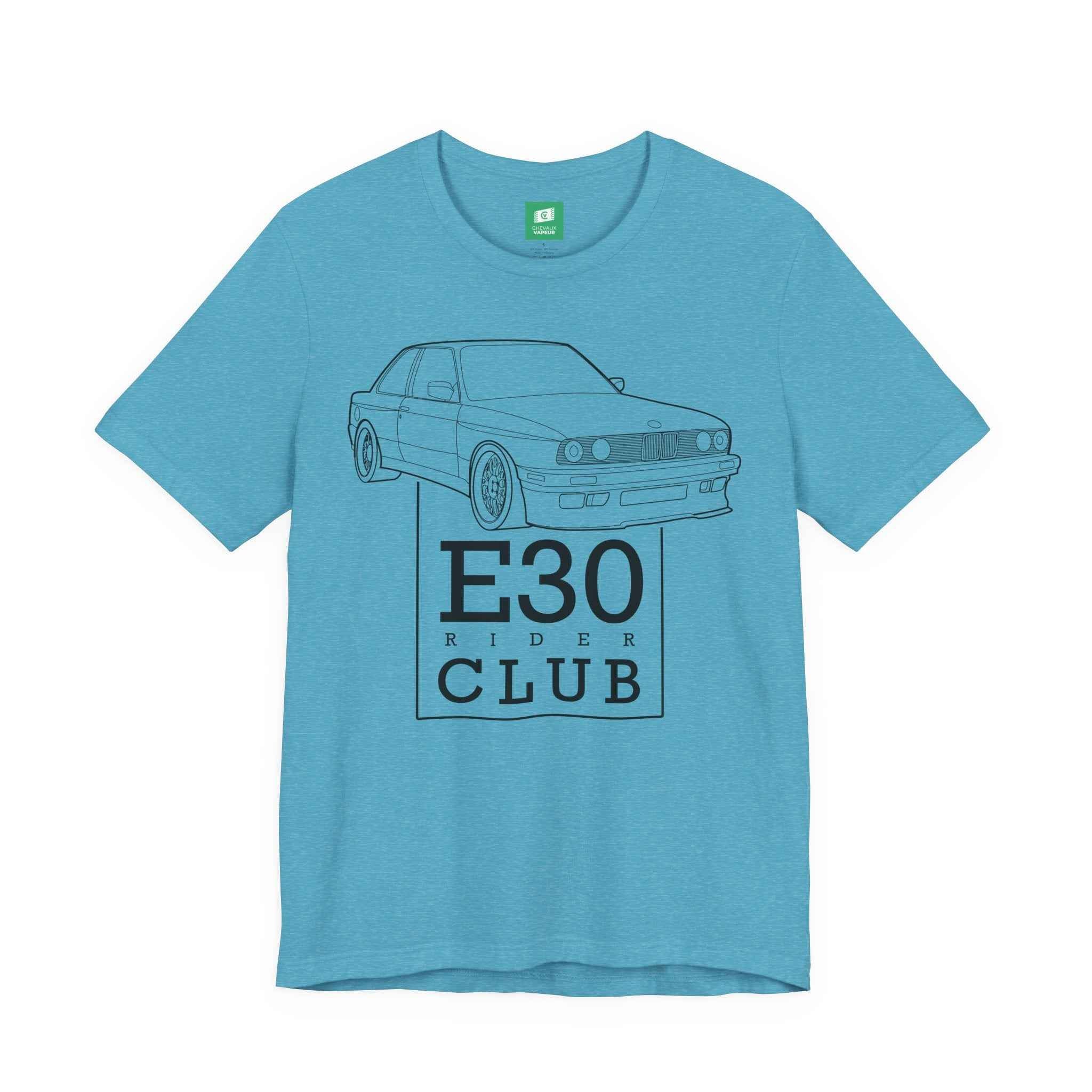 BMW E30 T-Shirt - Retro 3 Series Classic Car Tee
