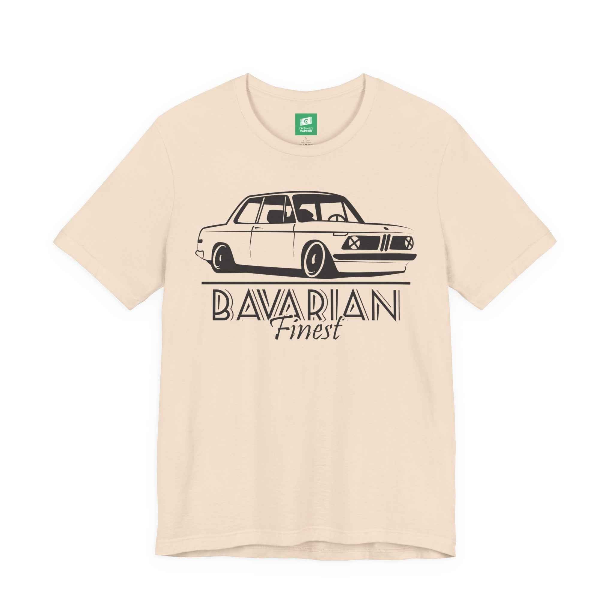 BMW 2002 T-Shirt - Bavarian Finest - Classic Vintage Bimmer Tee