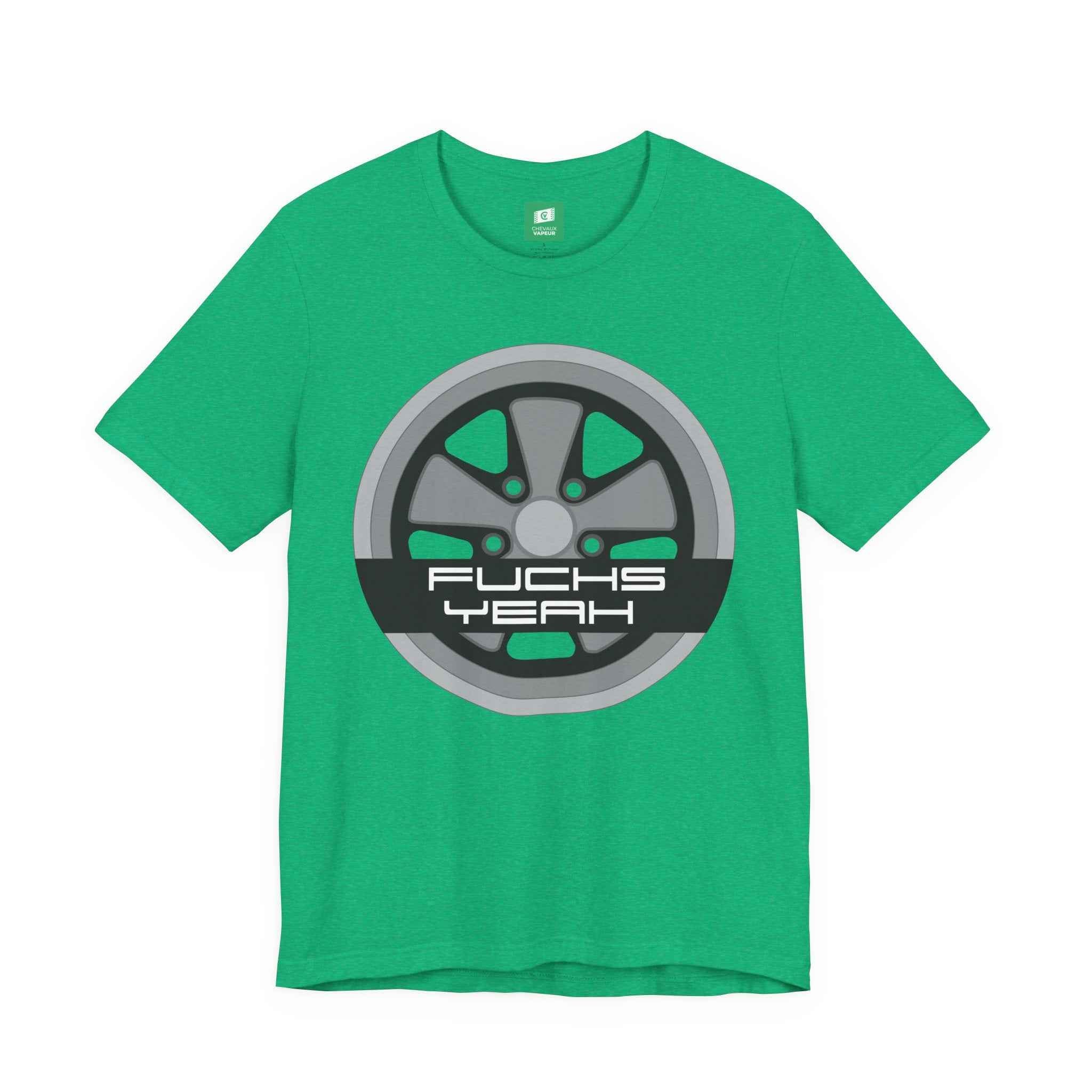 Fuchs Yeah T-Shirt - Porsche Fuchs Wheel Tee