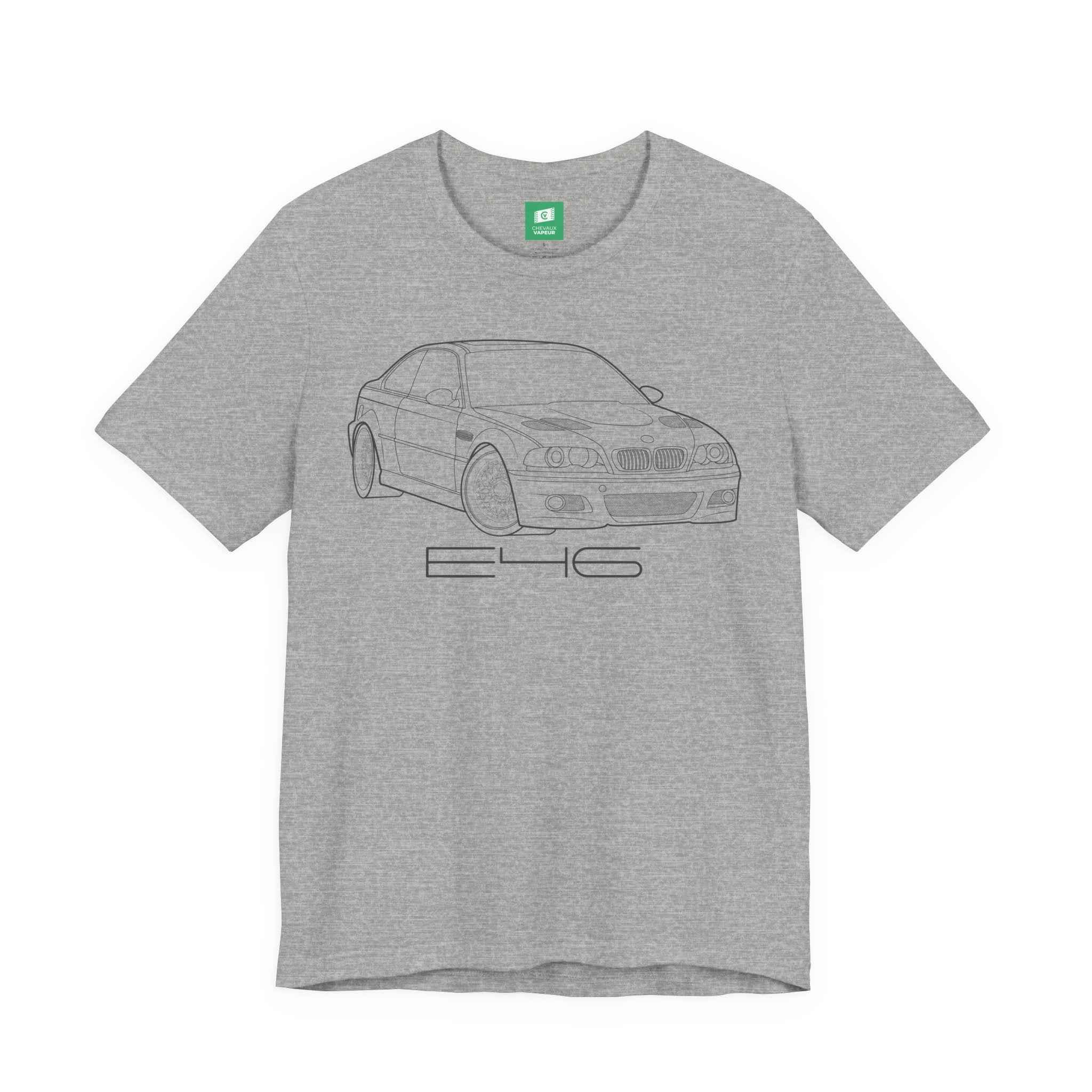 BMW E46 M3 T-Shirt - Retro M3 Performance Car Tee
