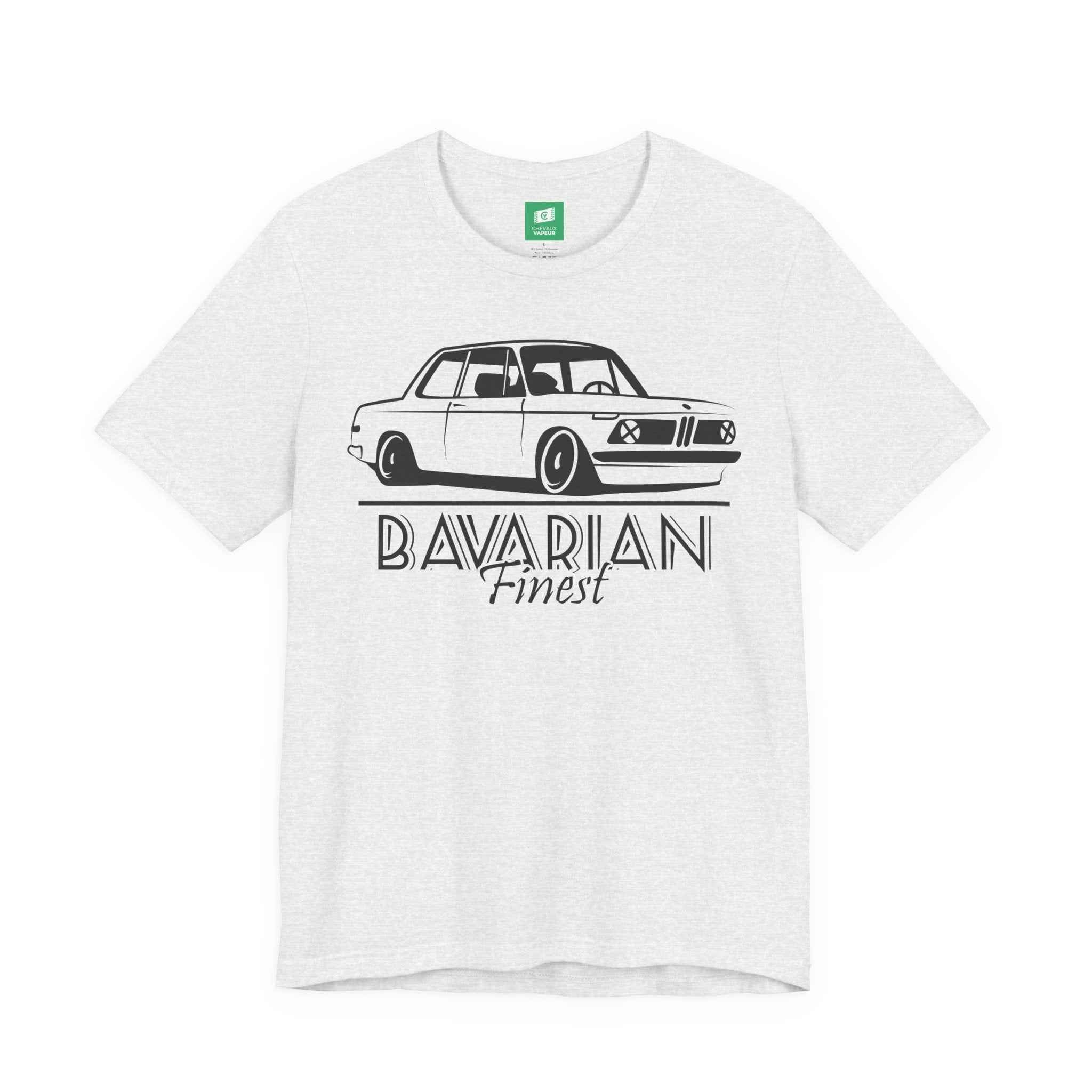 BMW 2002 T-Shirt - Bavarian Finest - Classic Vintage Bimmer Tee