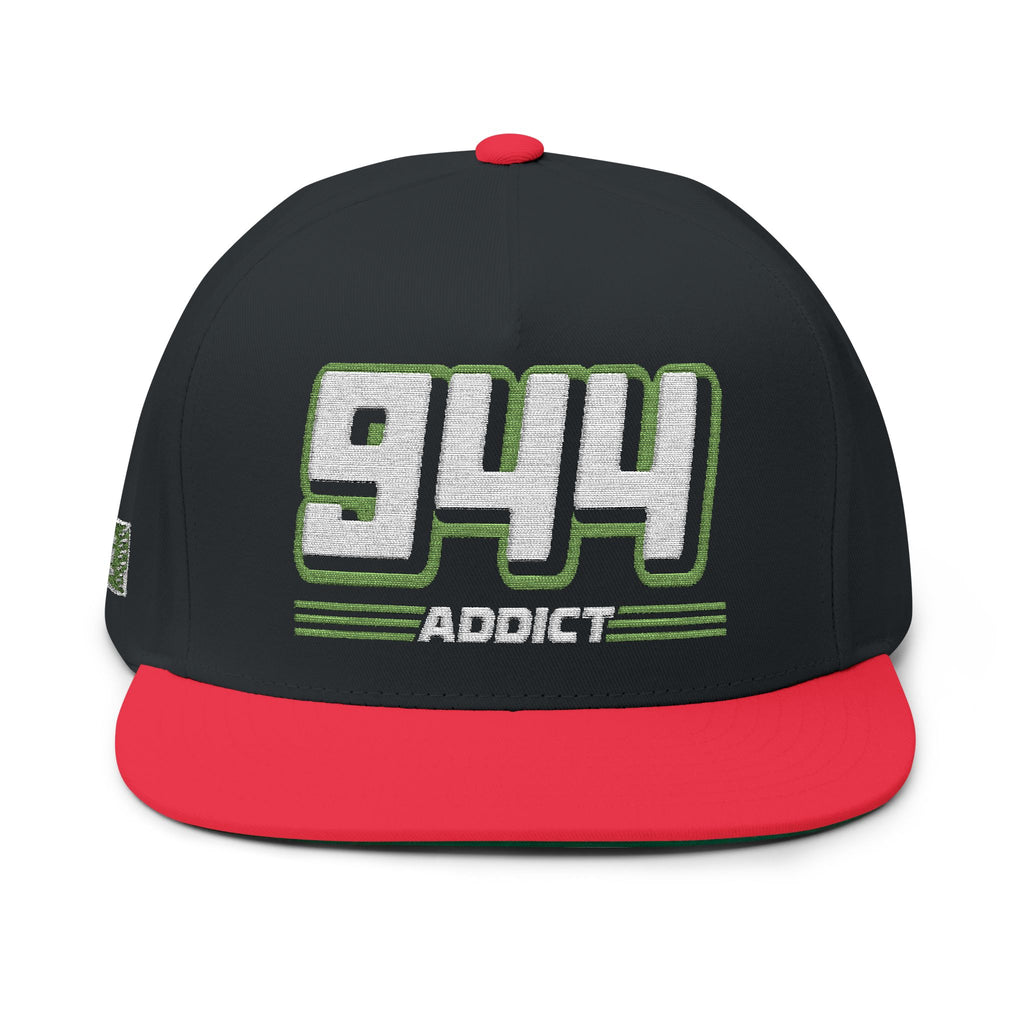 944 Addict Flat Bill Hat by ChevauxVapeur | Classic Porsche Cap - ChevauxVapeur
