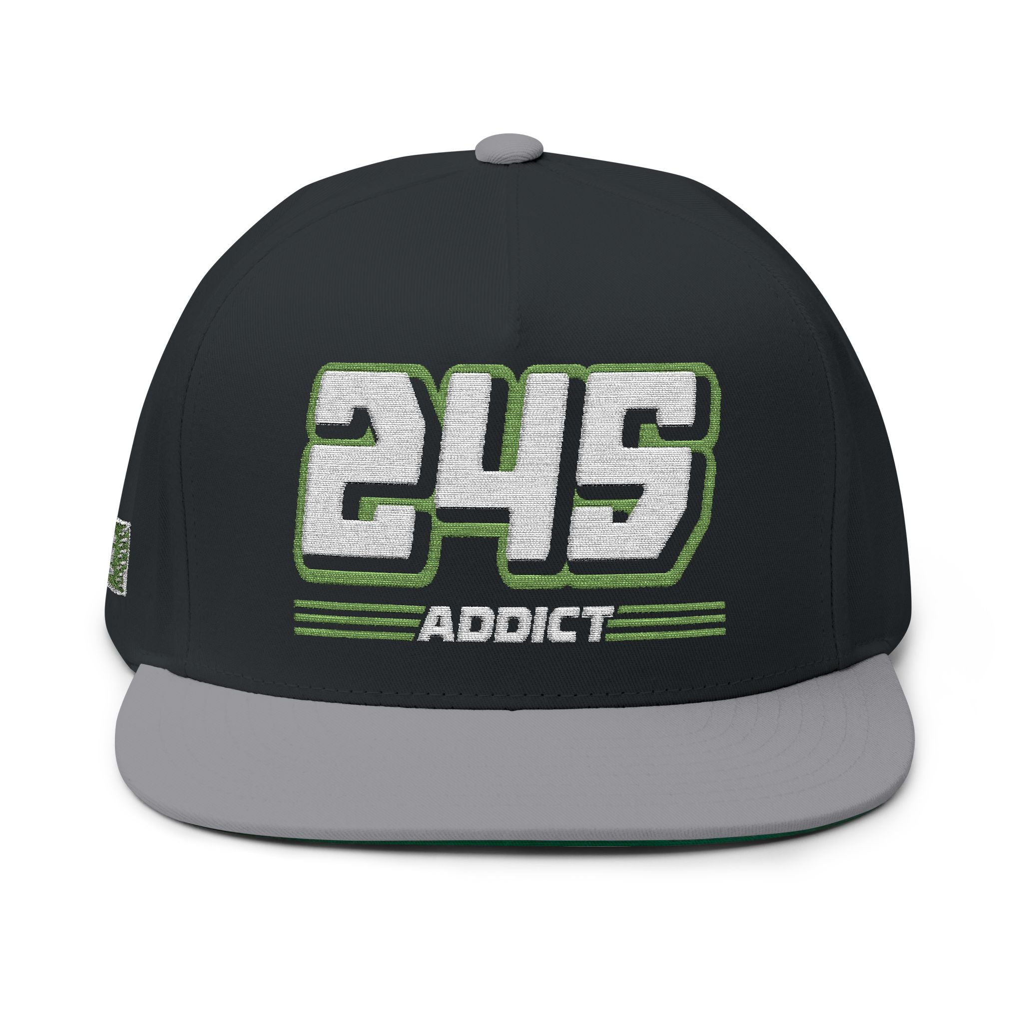245 Addict Flat Bill Hat by ChevauxVapeur | Classic Volvo Cap - ChevauxVapeur