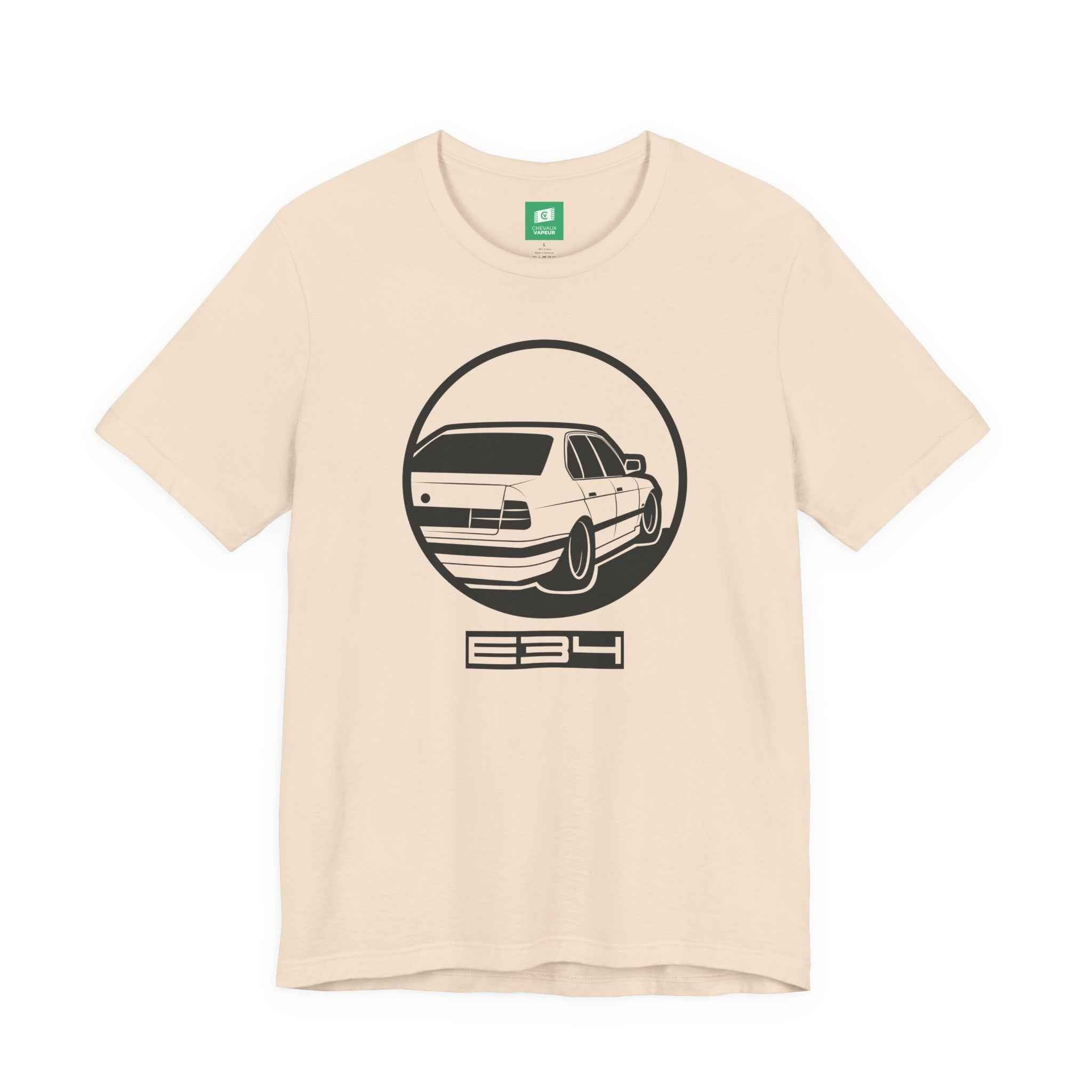 BMW E34 M5 Classic Tee | Vintage M Power Legendary Sedan Shirt