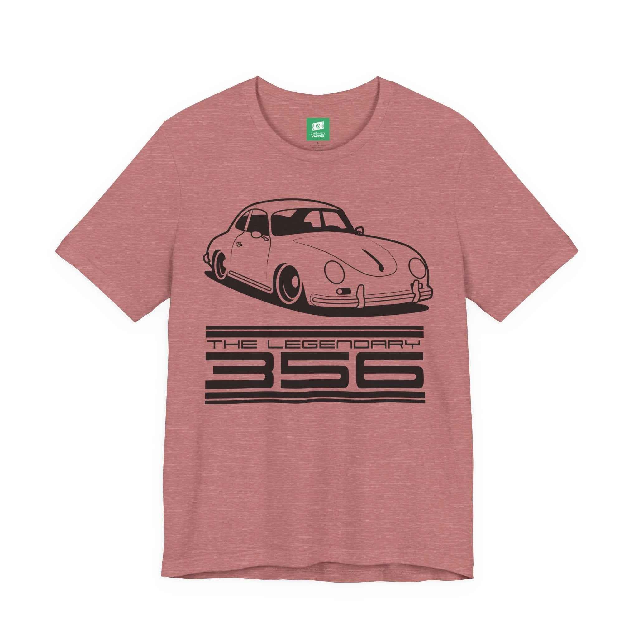 Porsche 356 T-Shirt - Legends Never Die - Classic Aircooled Porsche Tee