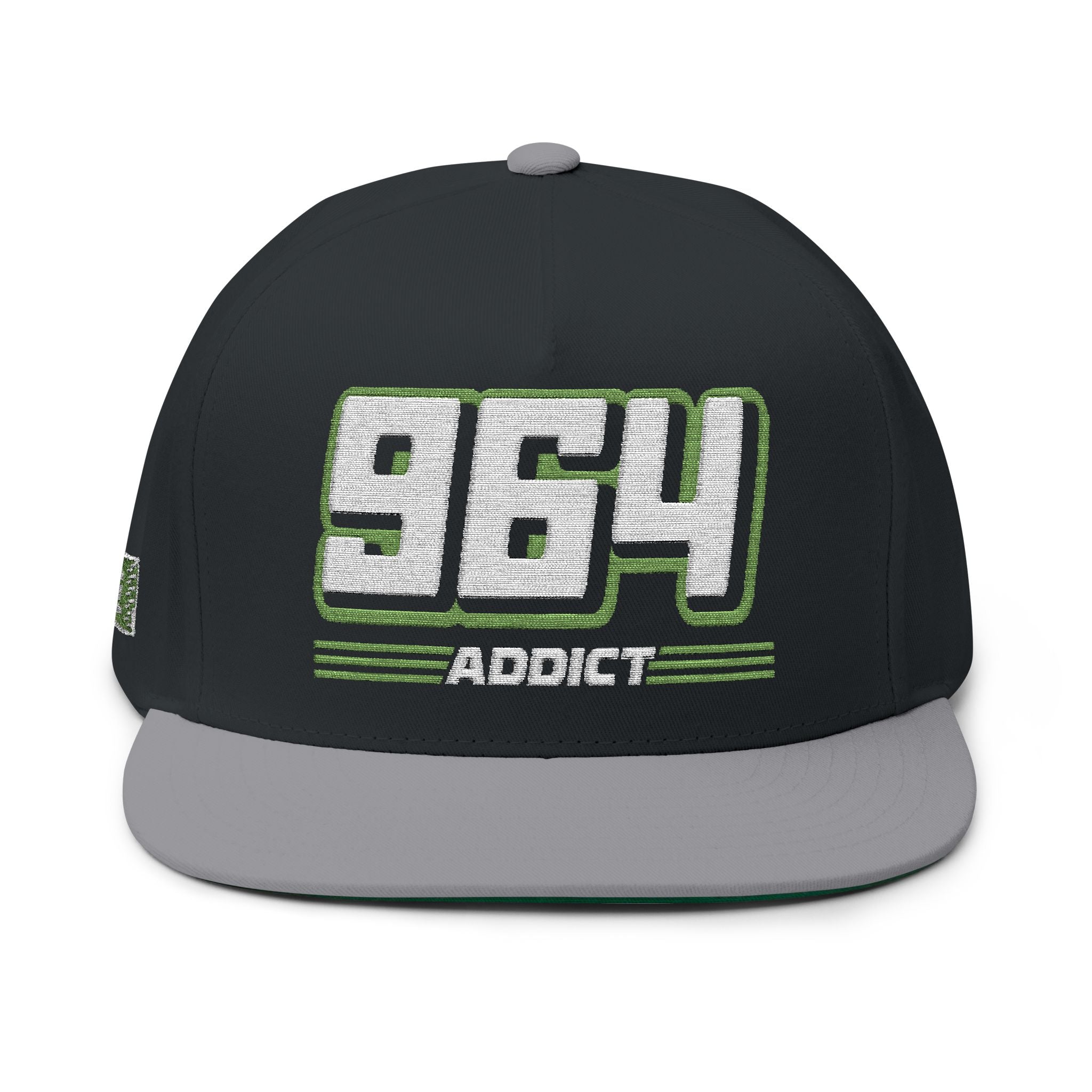 964 Addict Flat Bill Hat by ChevauxVapeur | Classic Porsche Cap - ChevauxVapeur