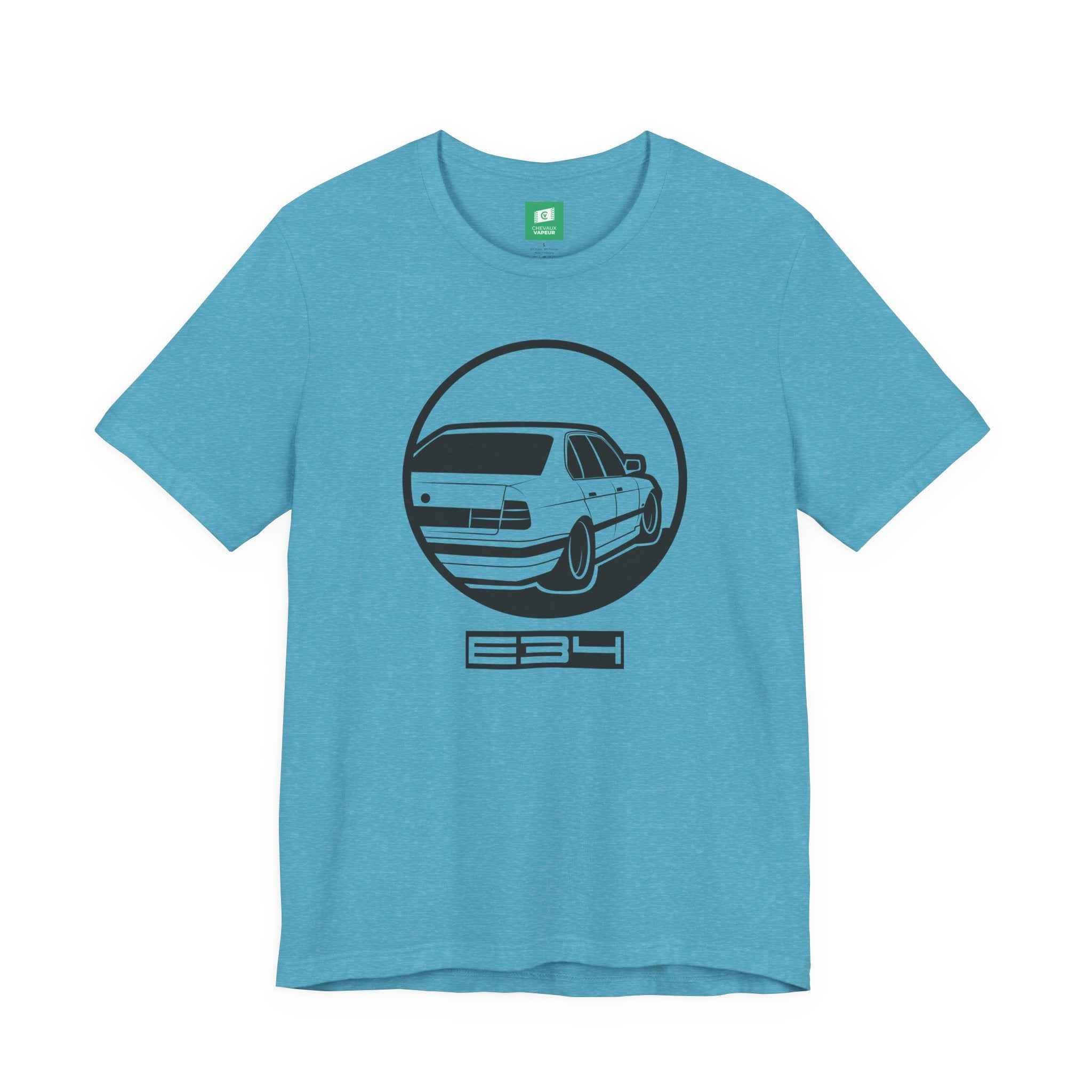 BMW E34 M5 Classic Tee | Vintage M Power Legendary Sedan Shirt