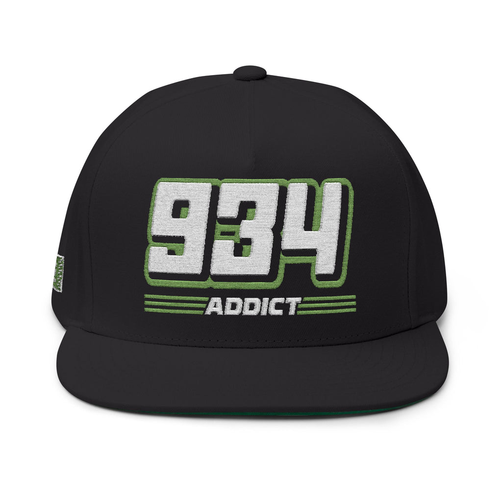 934 Addict Flat Bill Hat by ChevauxVapeur | Classic Porsche Cap - ChevauxVapeur
