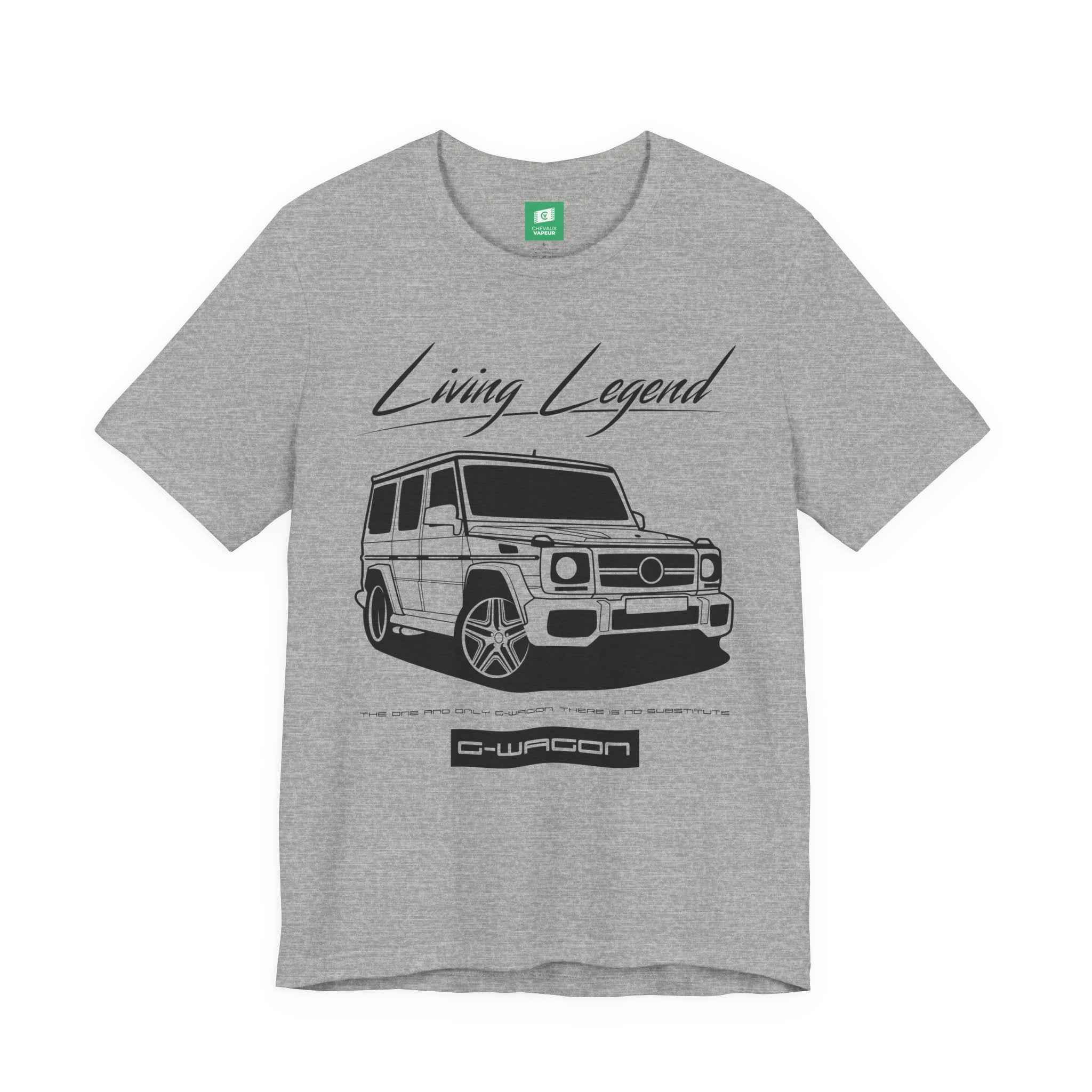 G-Wagon T-Shirt Legends Never Die - Classic Mercedes G-Class Tee