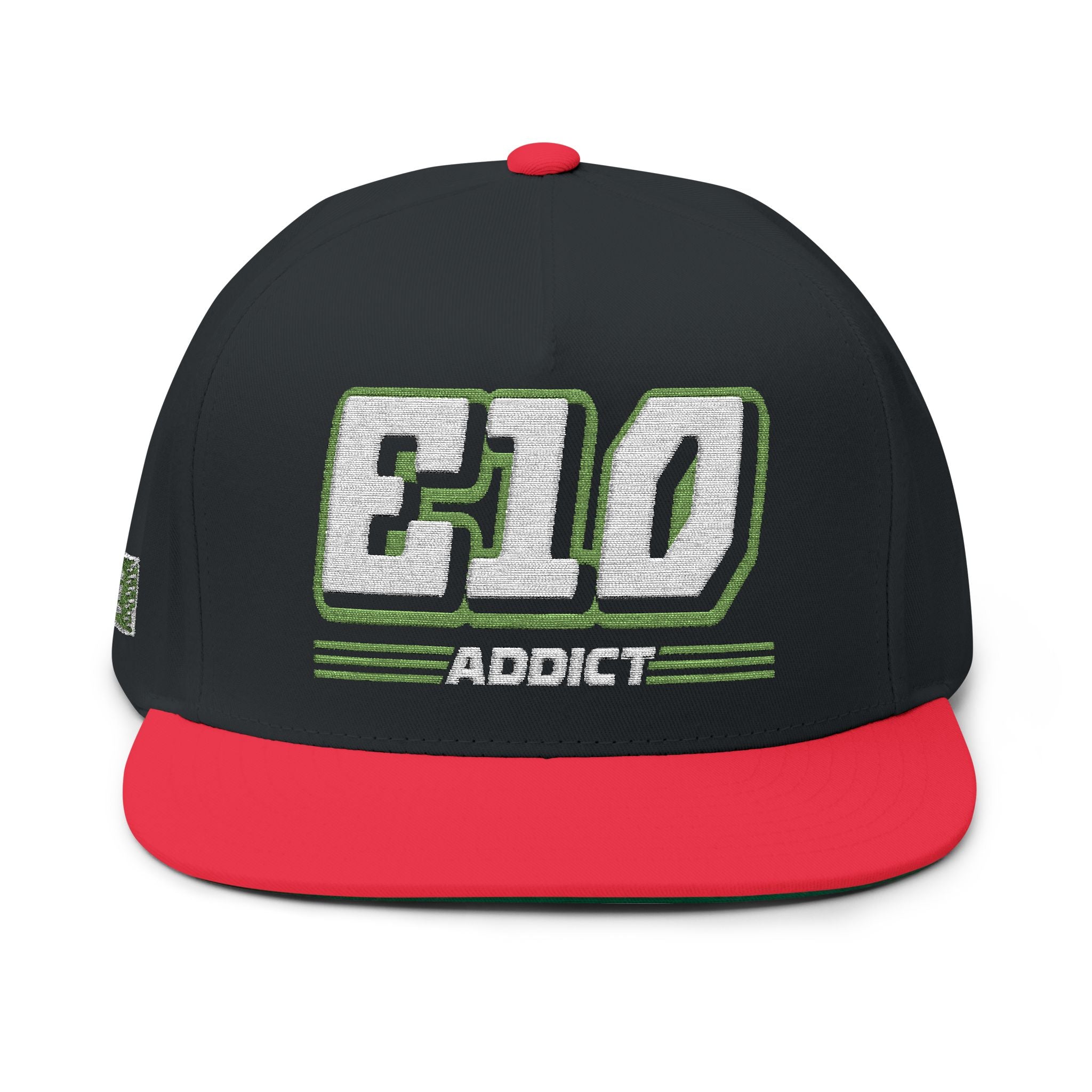 E10 Addict Flat Bill Hat by ChevauxVapeur | Classic BMW Cap - ChevauxVapeur