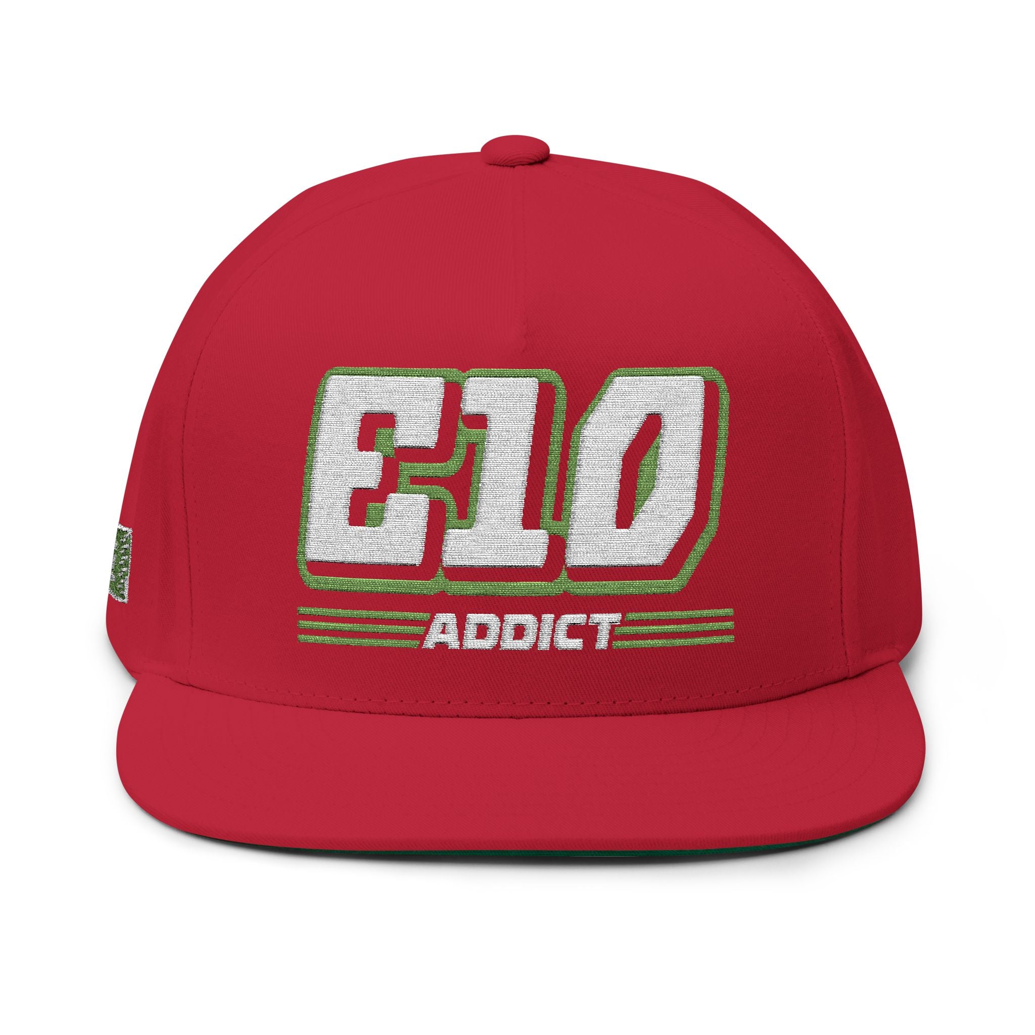 E10 Addict Flat Bill Hat by ChevauxVapeur | Classic BMW Cap - ChevauxVapeur