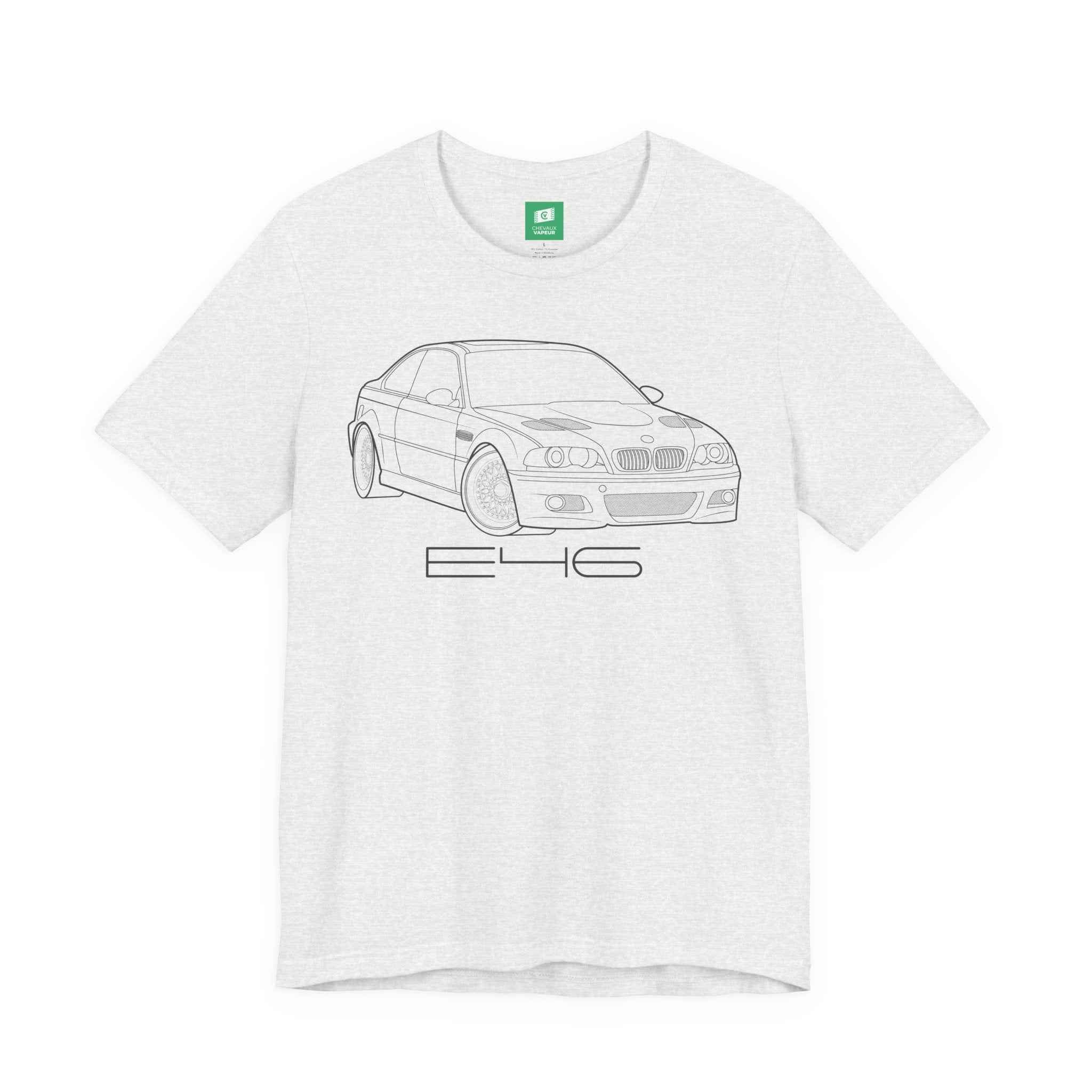 BMW E46 M3 T-Shirt - Retro M3 Performance Car Tee