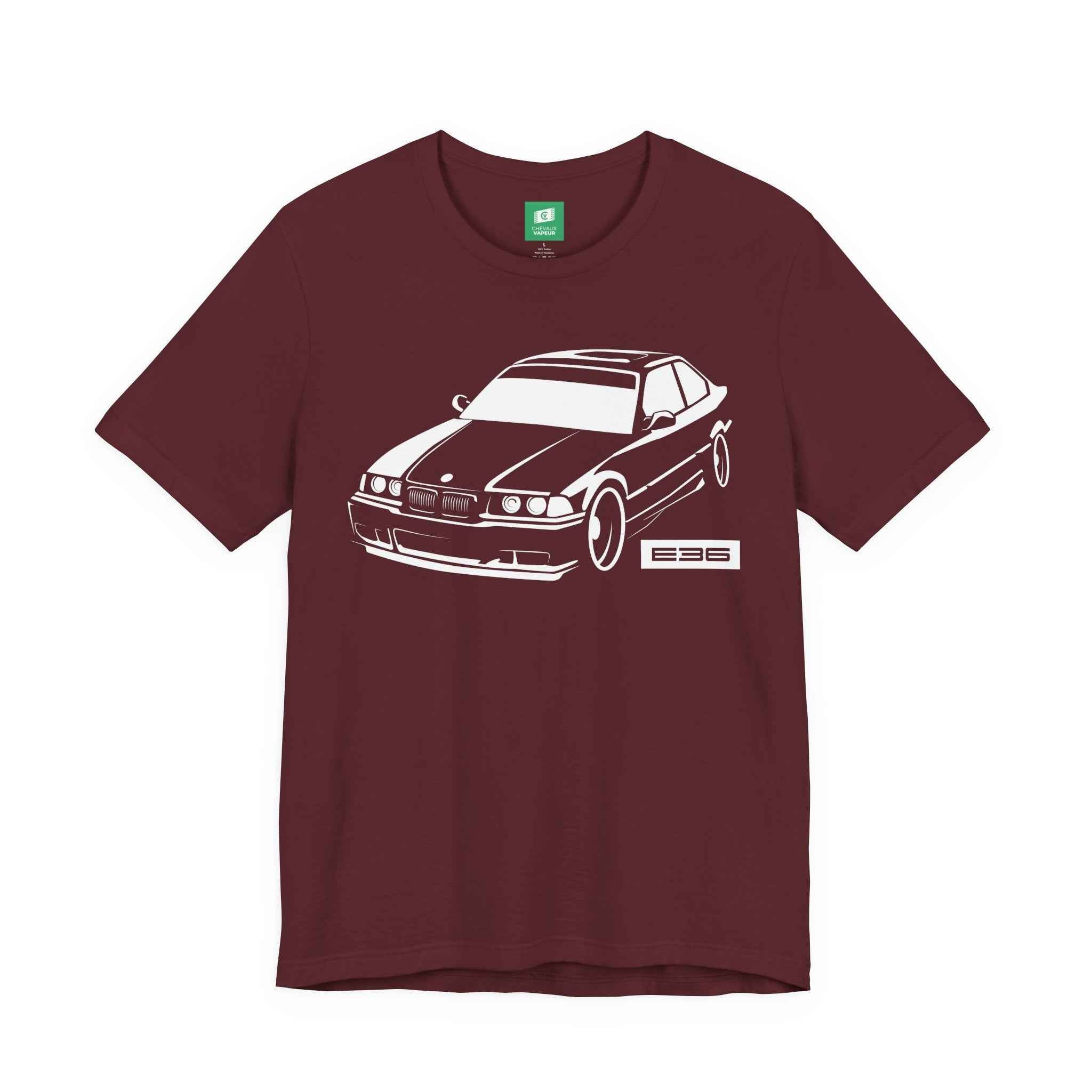 BMW E36 T-Shirt - Retro 3 Series Classic Car Tee