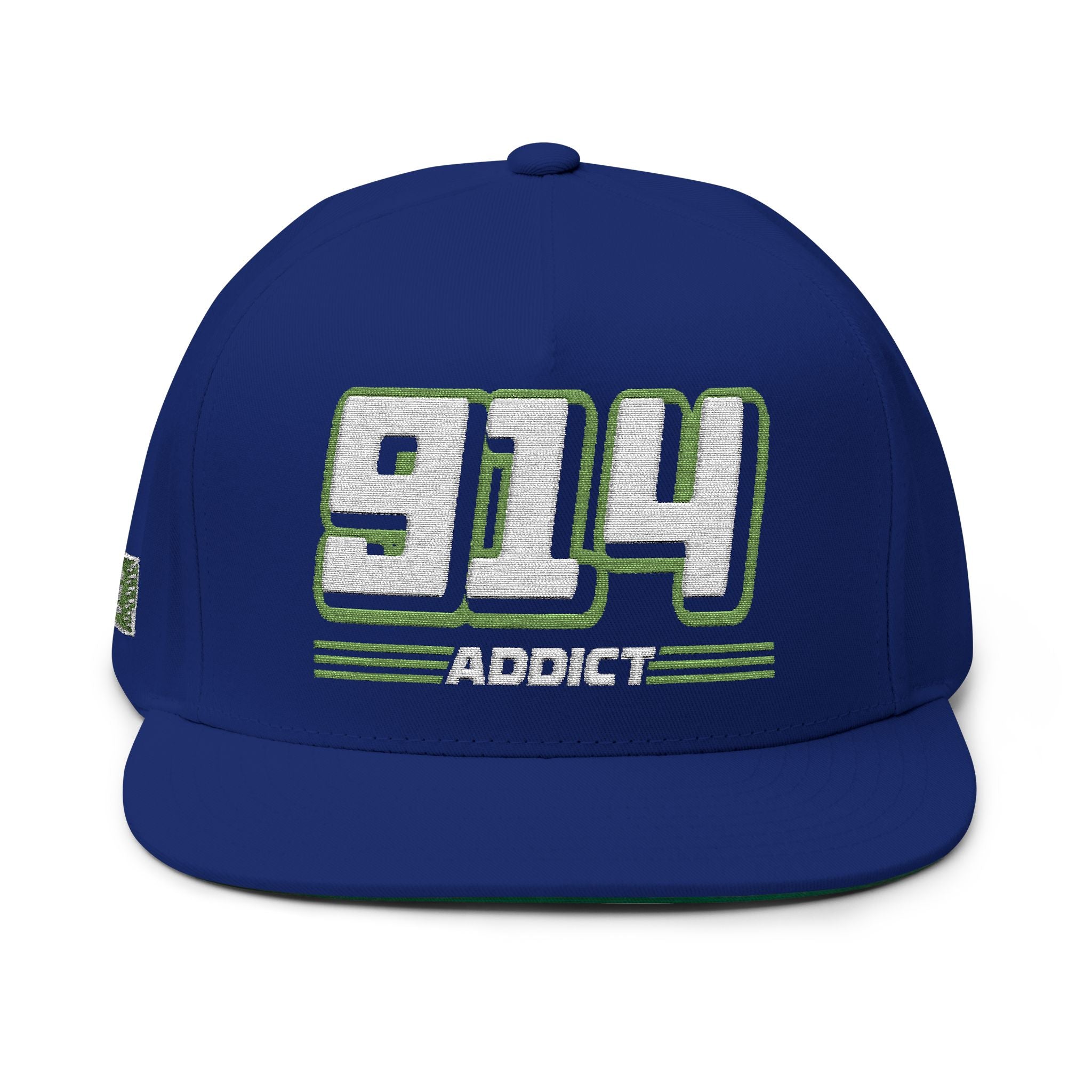 914 Addict Flat Bill Hat by ChevauxVapeur | Classic Porsche Cap - ChevauxVapeur