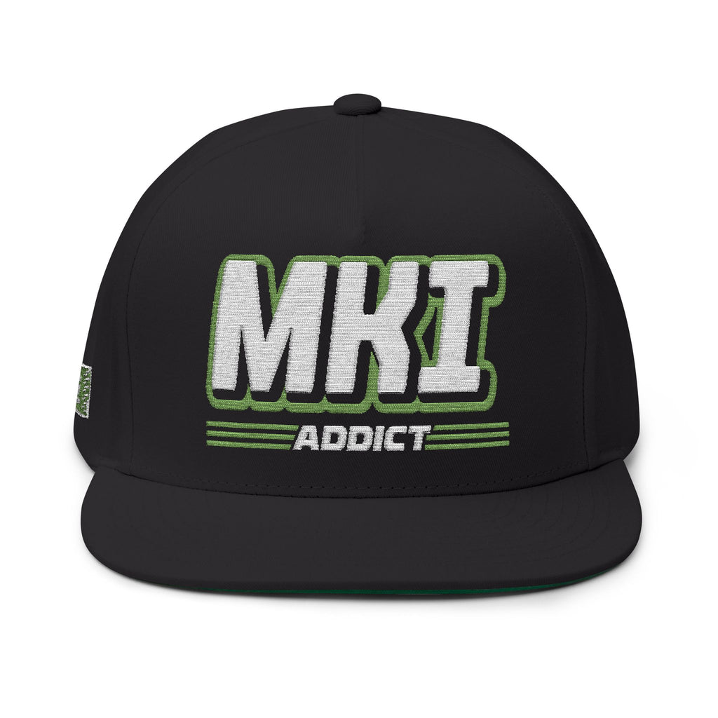 MKI Addict Flat Bill Hat by ChevauxVapeur | Classic VW Cap - ChevauxVapeur