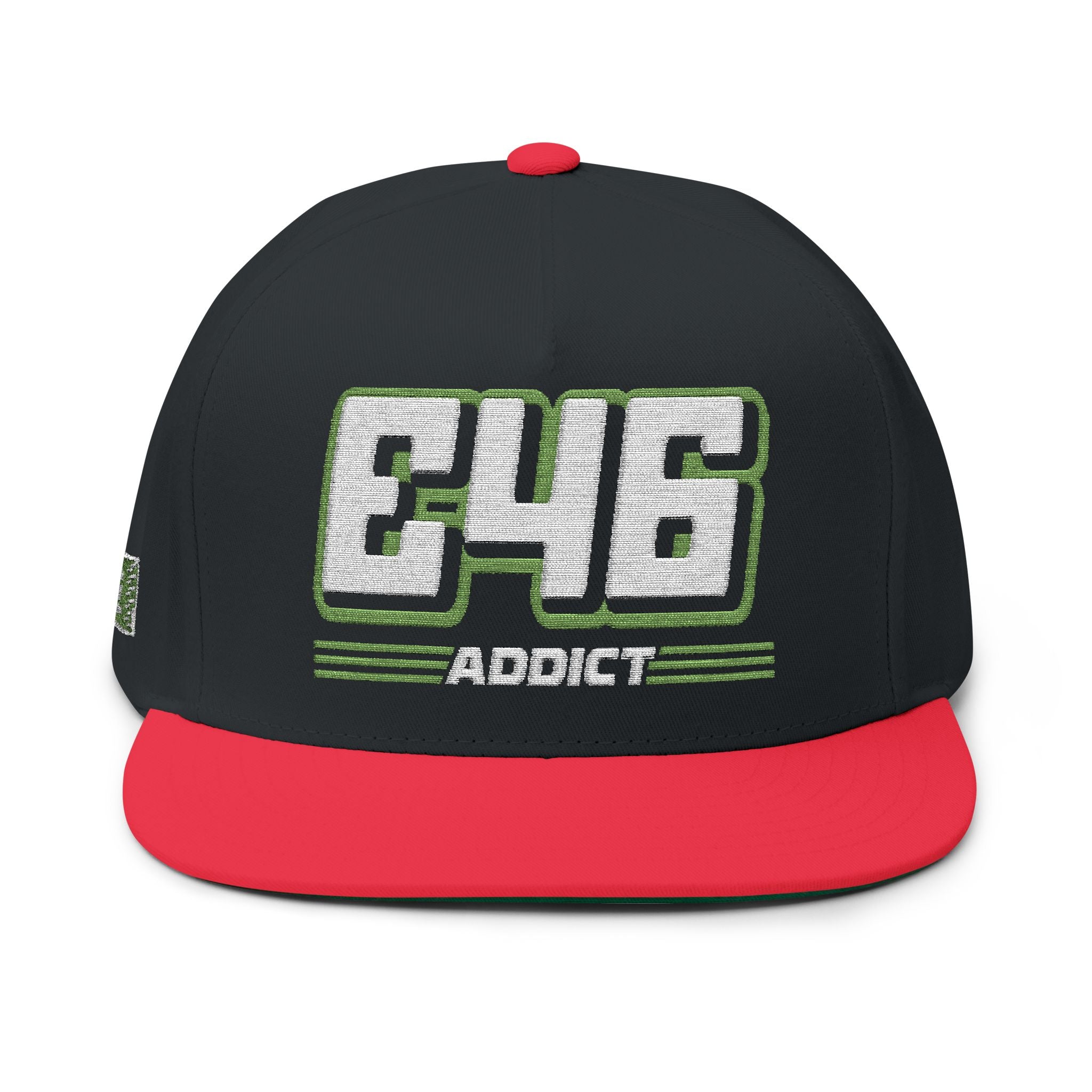 E46 Addict Flat Bill Hat by ChevauxVapeur | Classic BMW Cap - ChevauxVapeur