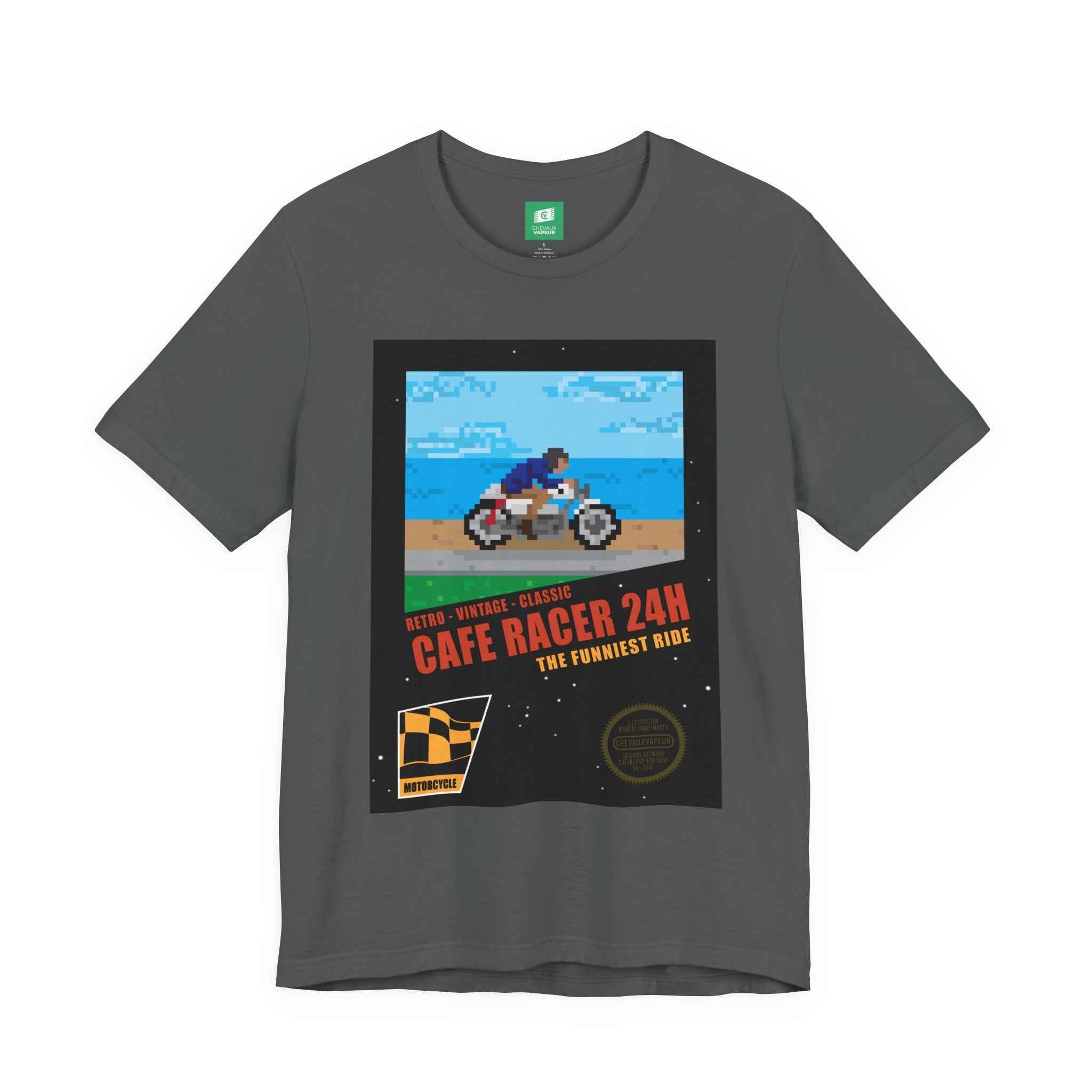 Cafe Racer NES Style T-Shirt