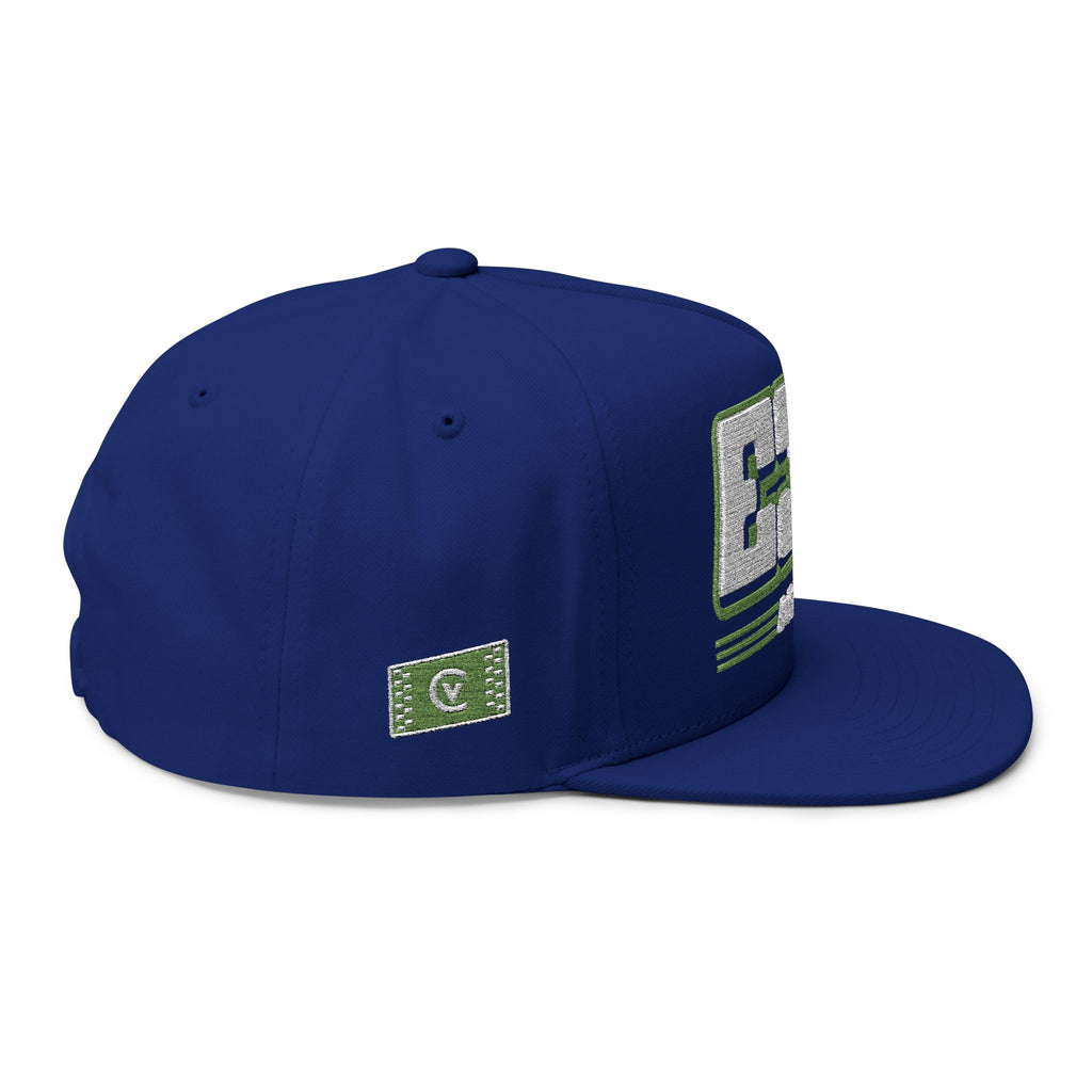 E38 Addict Flat Bill Hat by ChevauxVapeur | Classic BMW Cap - ChevauxVapeur