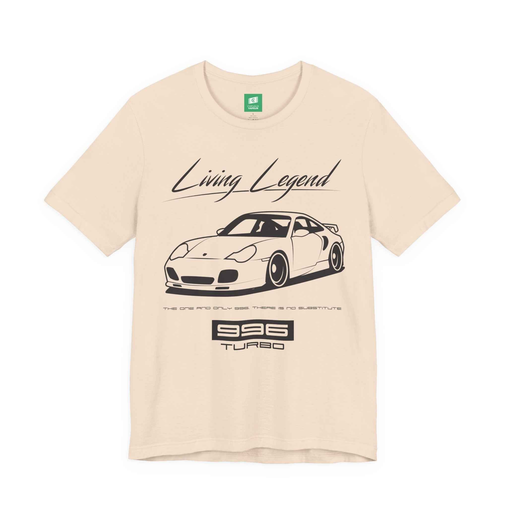 Porsche 996 Turbo T-Shirt - Legends Never Die - Classic 911 Turbo Tee