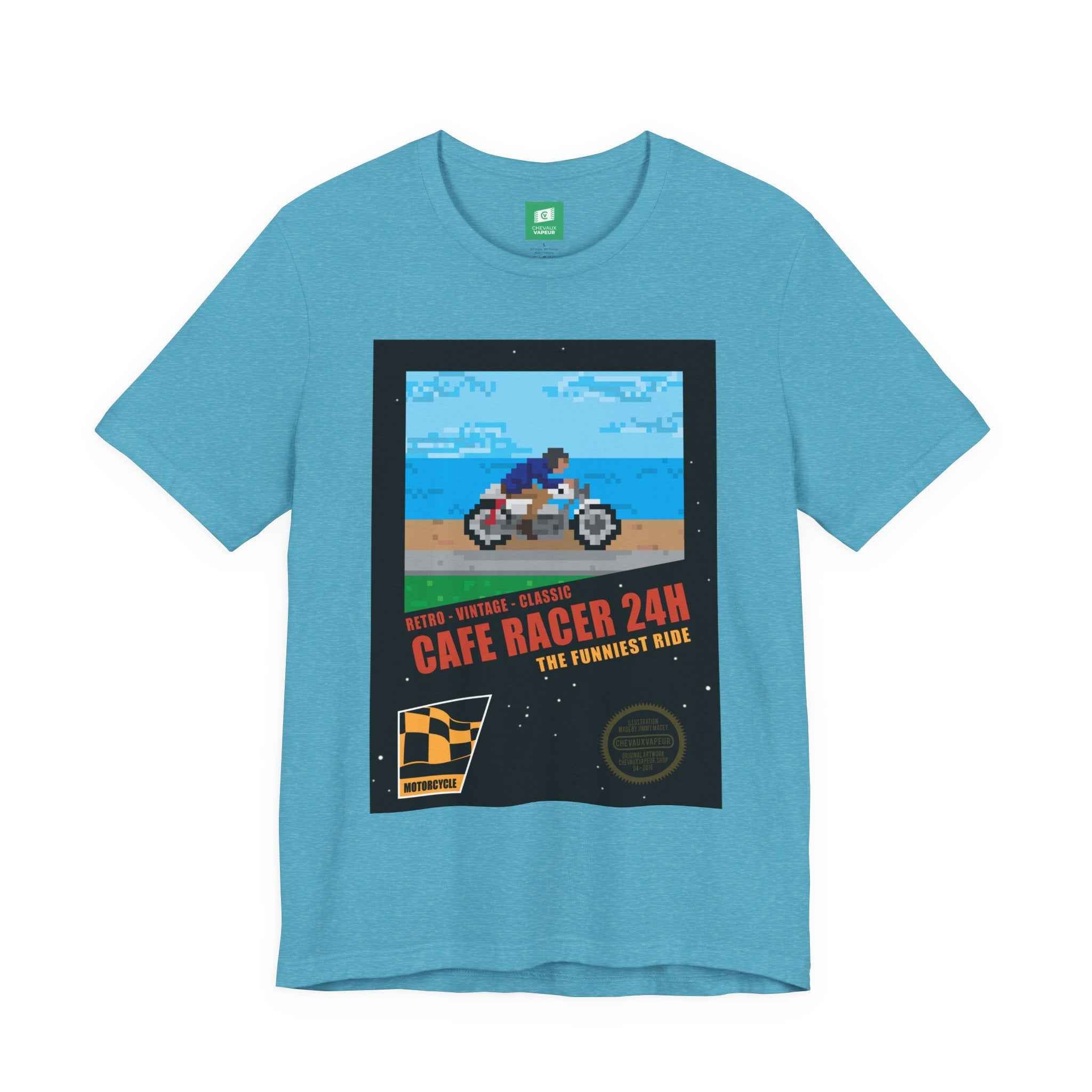 Cafe Racer NES Style T-Shirt
