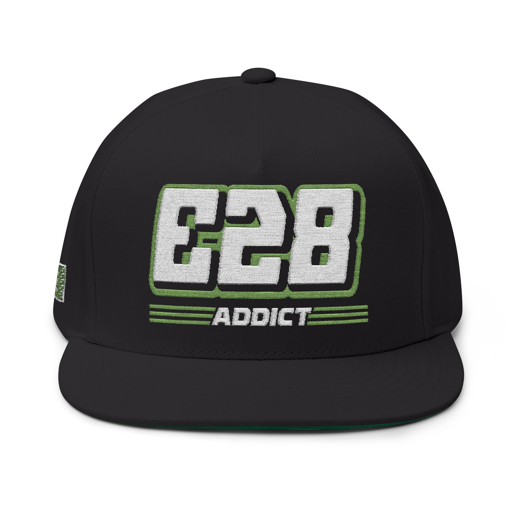 E28 Addict Flat Bill Hat by ChevauxVapeur | Classic BMW Cap - ChevauxVapeur