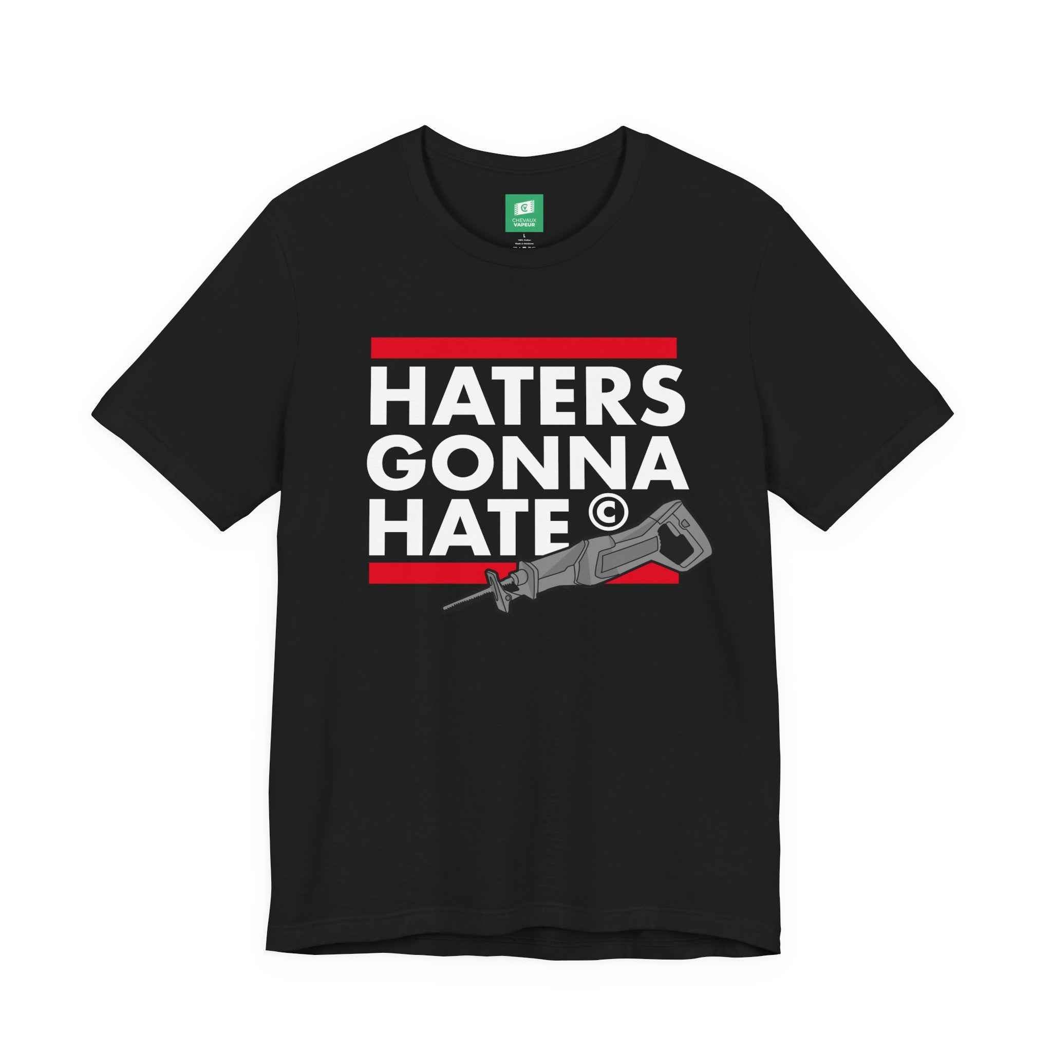 RWB Porsche T-Shirt - Haters Gonna Hate Sawzall Widebody Car Tee
